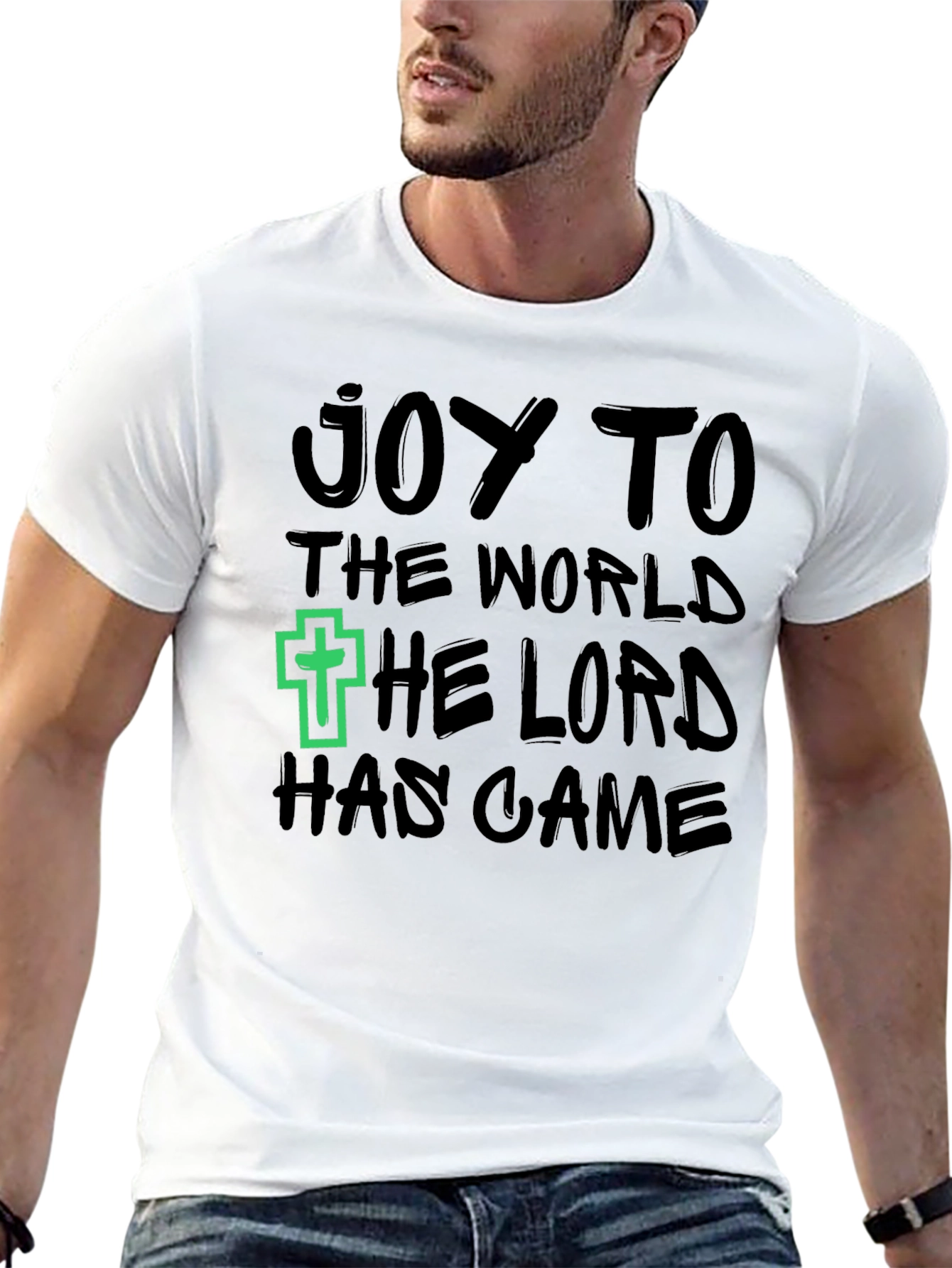 Joy to The World T-Shirt Holiday Tee