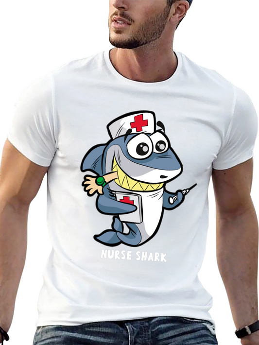 Nurse Shark T-Shirt Funny Medical Tee