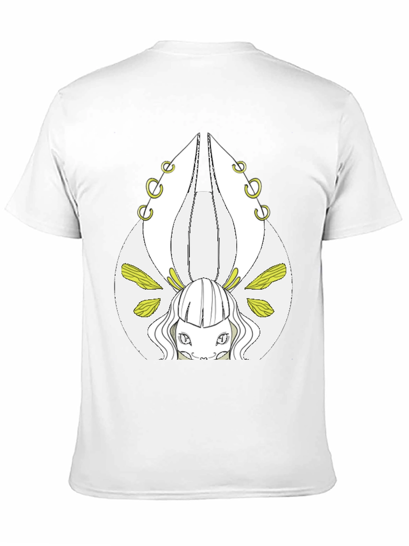 Mystical Creature Graphic Tee - Black