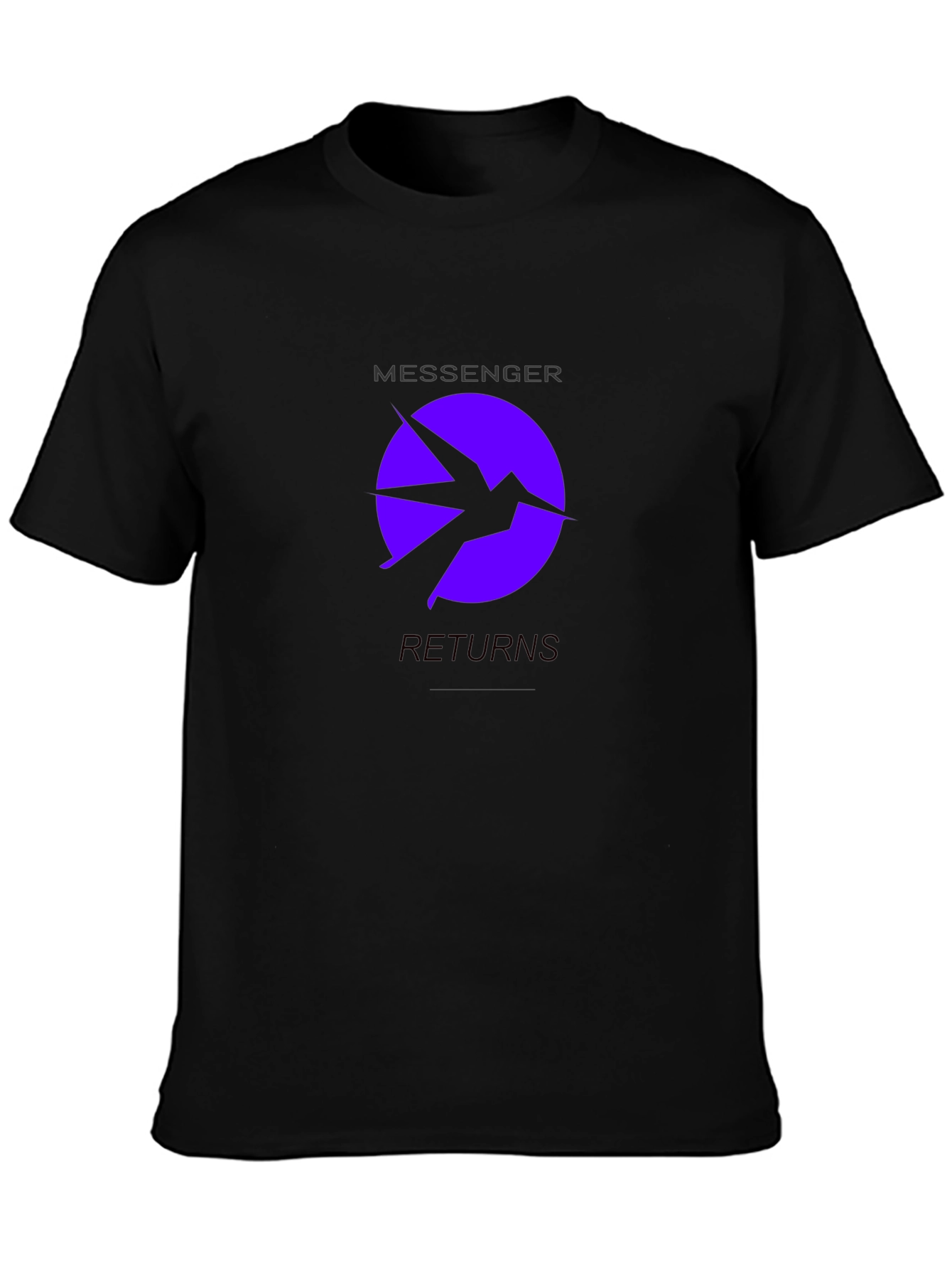 Messenger Returns Black T-Shirt