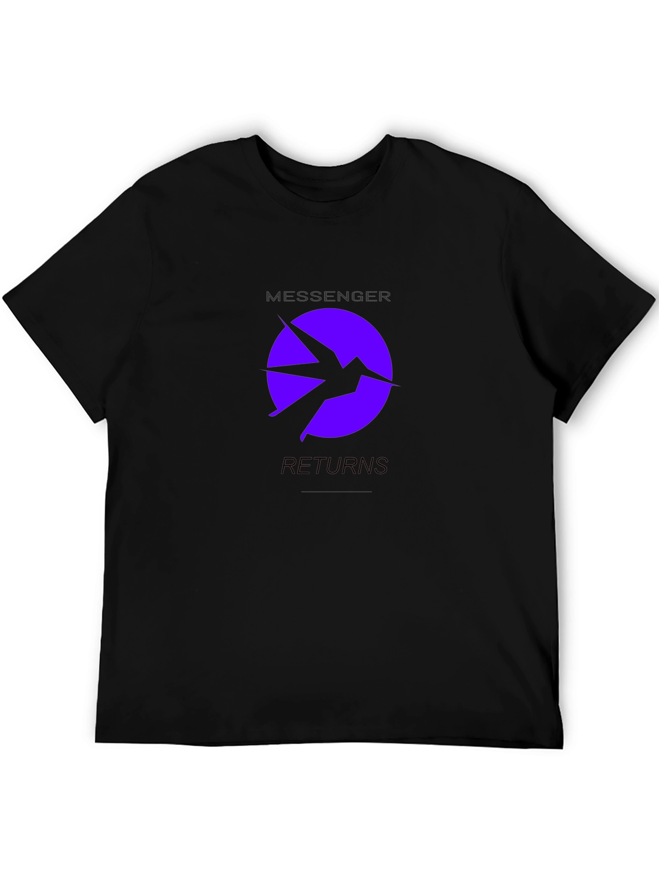 Messenger Returns Black T-Shirt