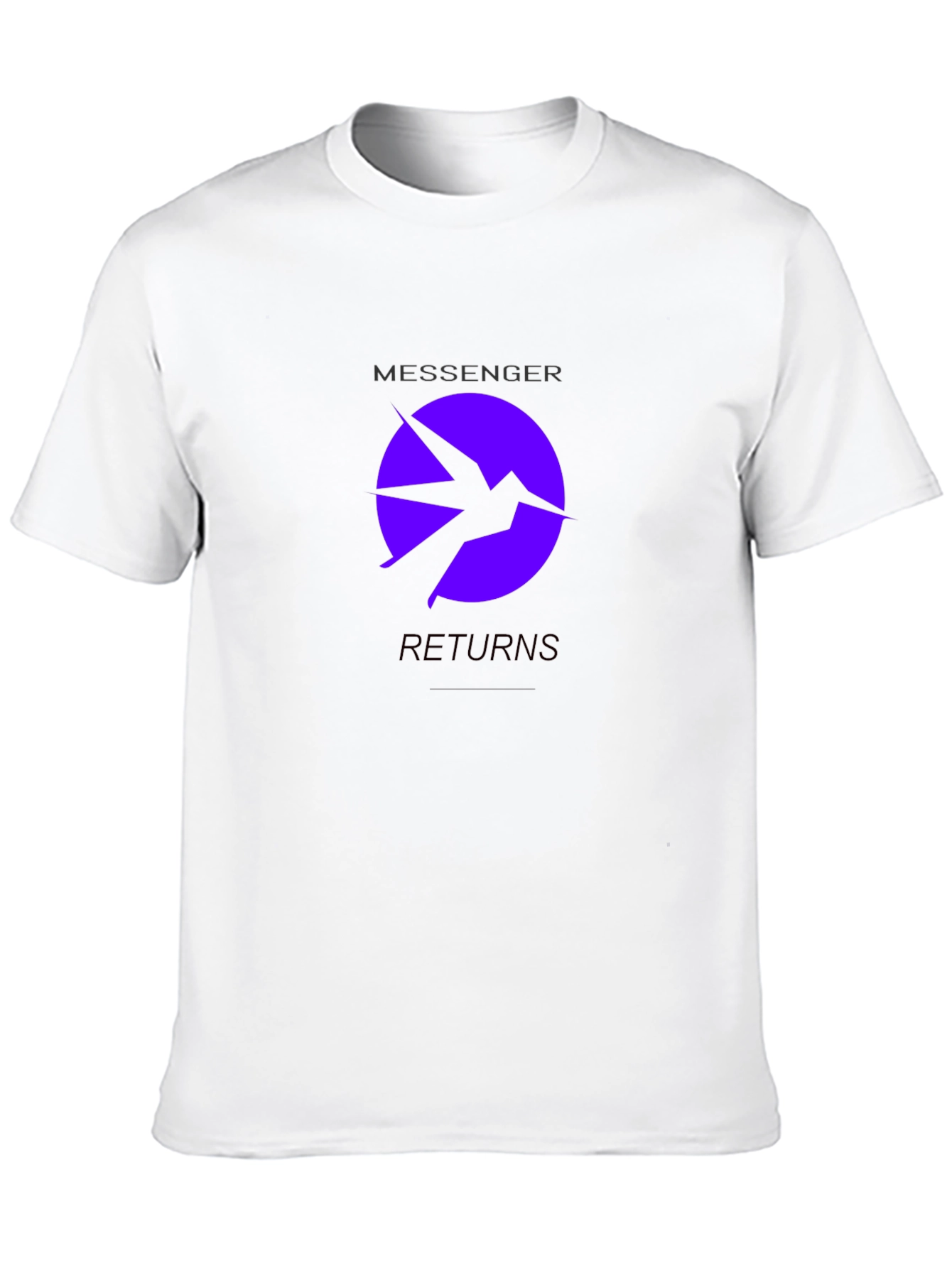 Messenger Returns Black T-Shirt