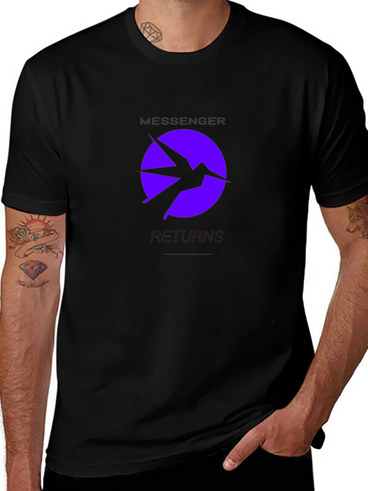 Messenger Returns Black T-Shirt