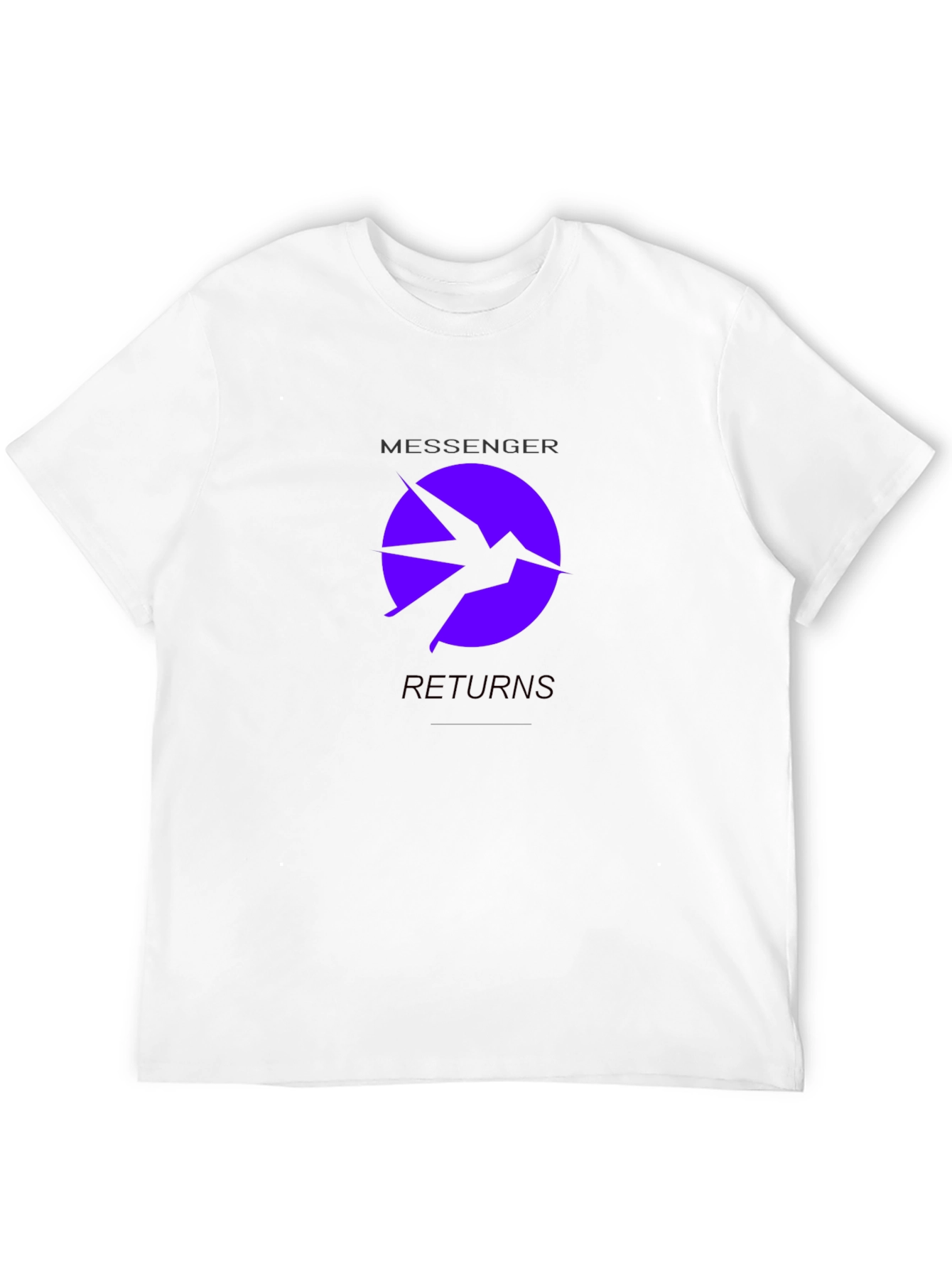 Messenger Returns Black T-Shirt