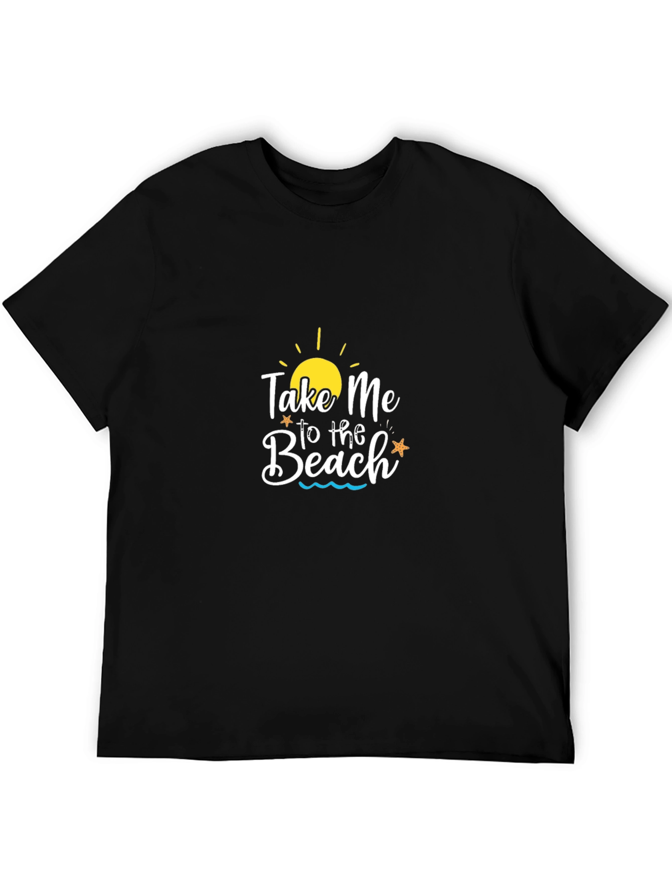 Take Me to the Beach Black T-Shirt