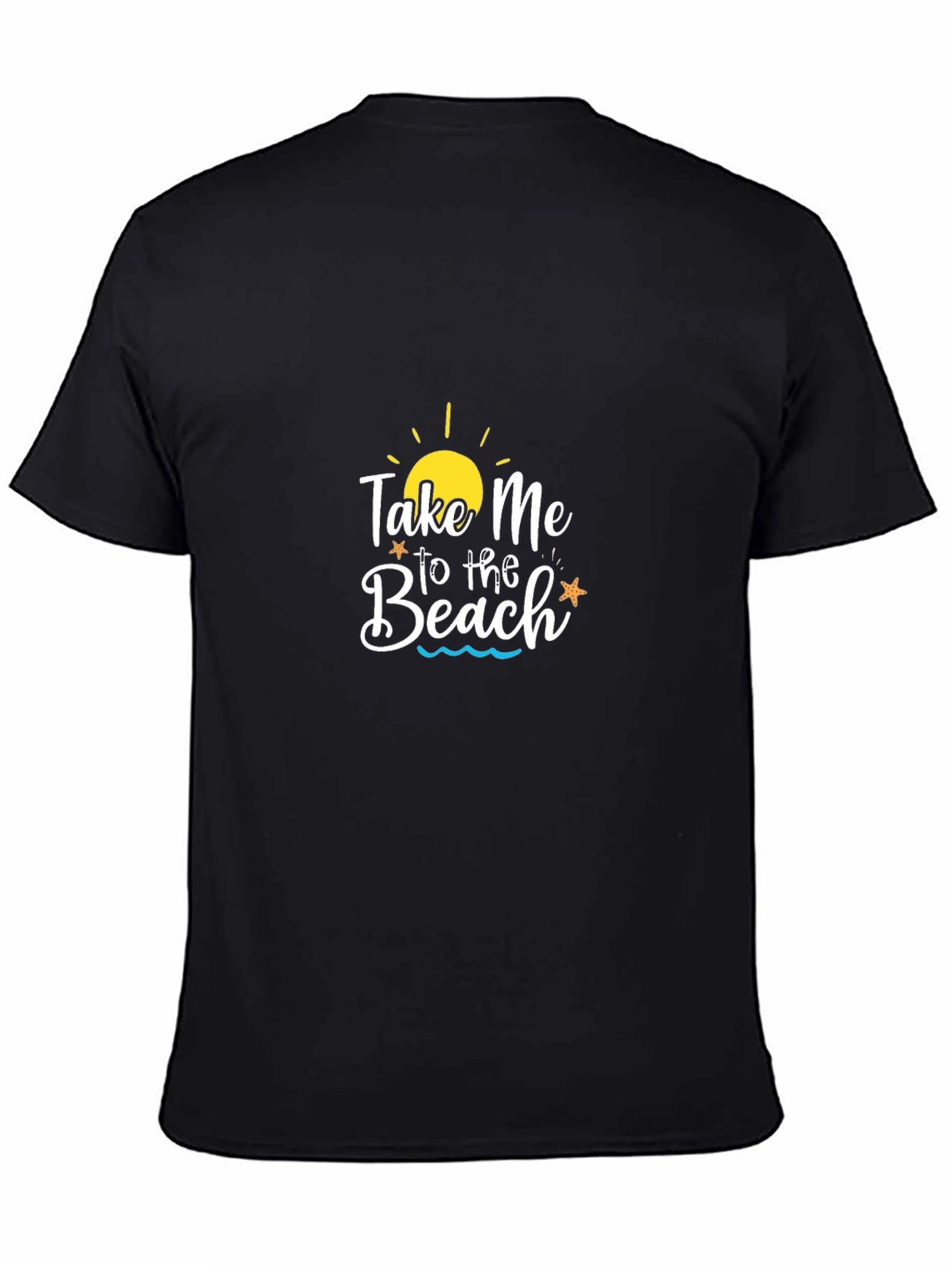 Take Me to the Beach Black T-Shirt