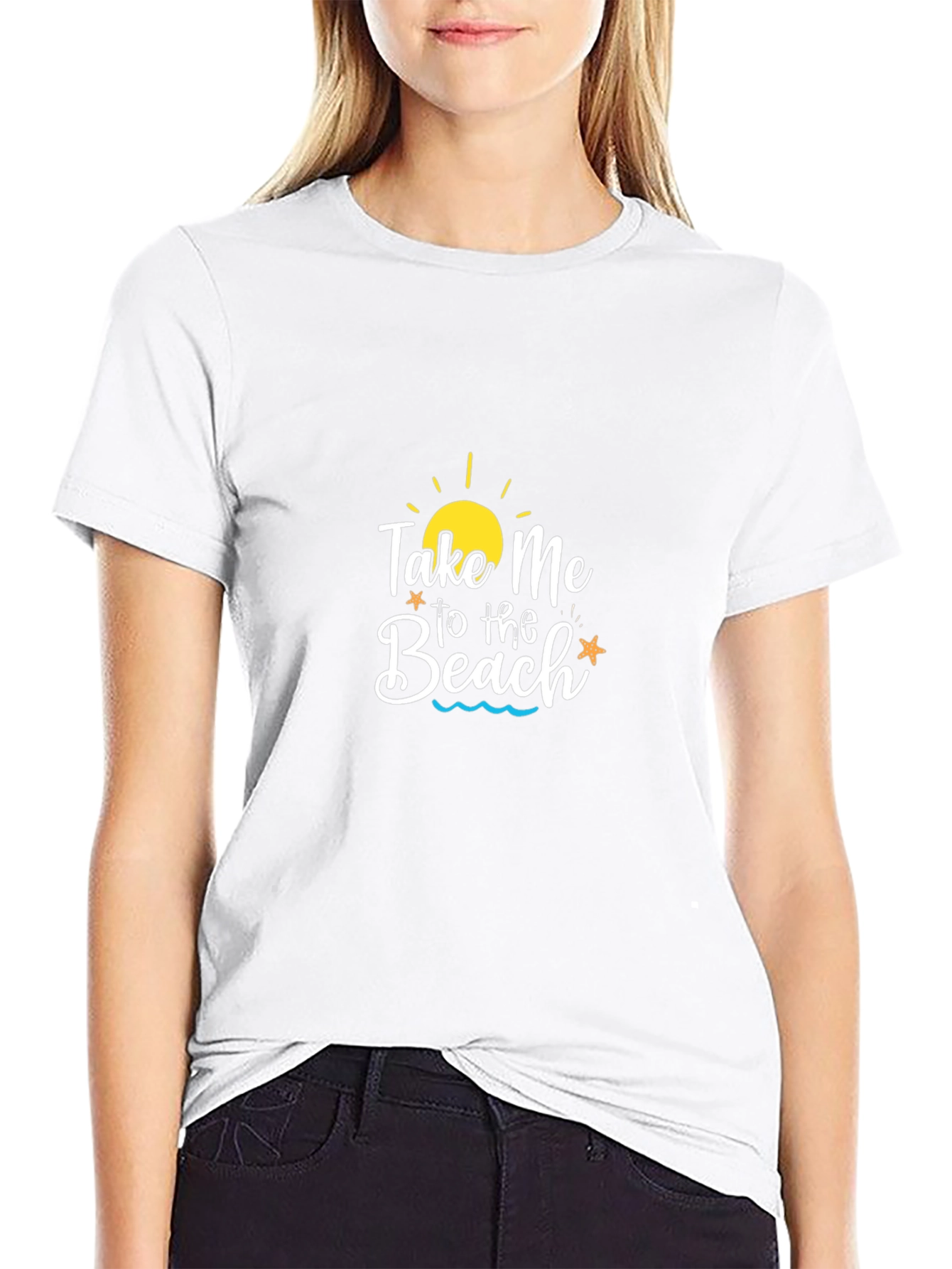 Take Me to the Beach Black T-Shirt