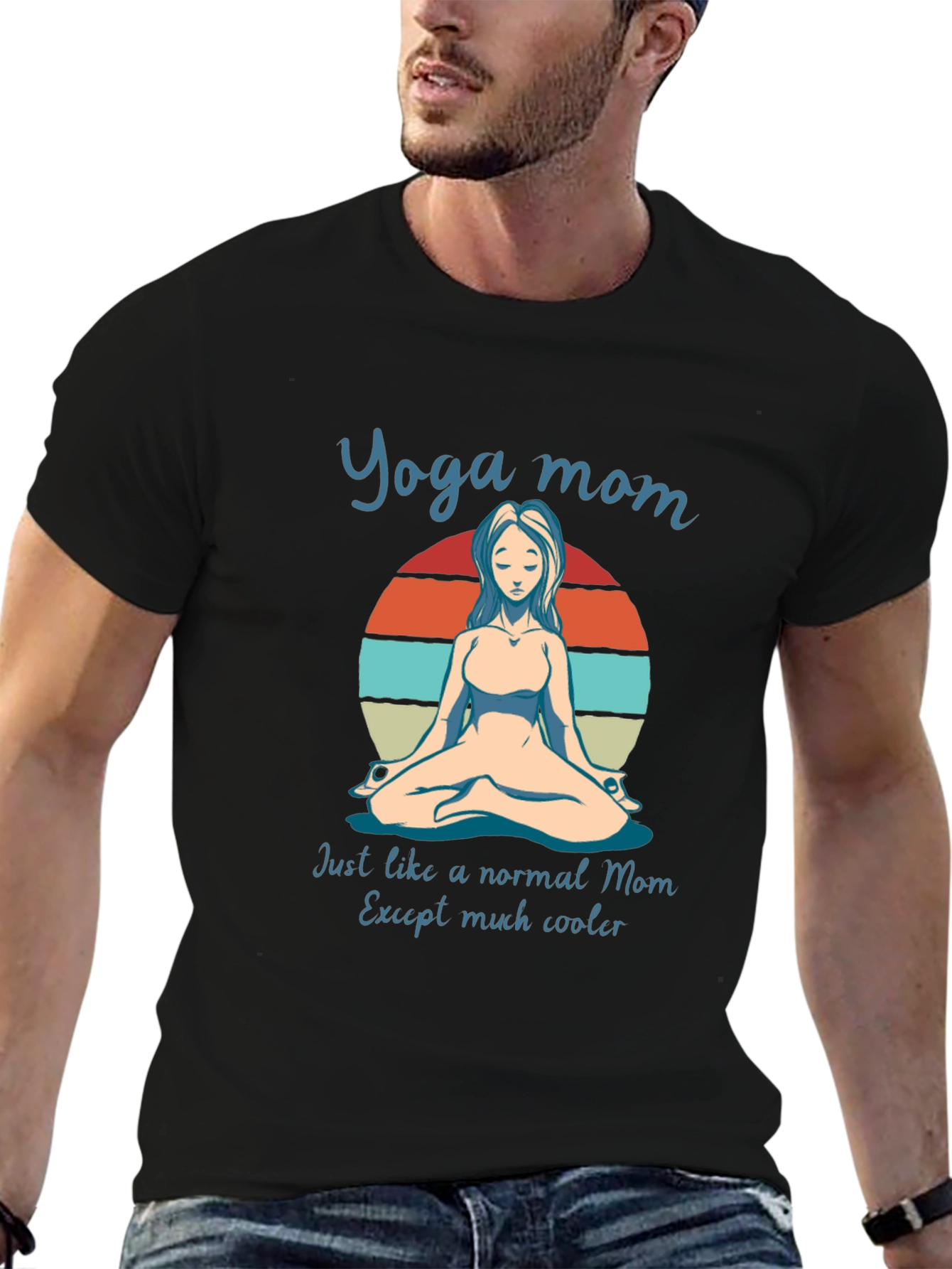 Yoga Mom T-Shirt - Cool Mom Tee