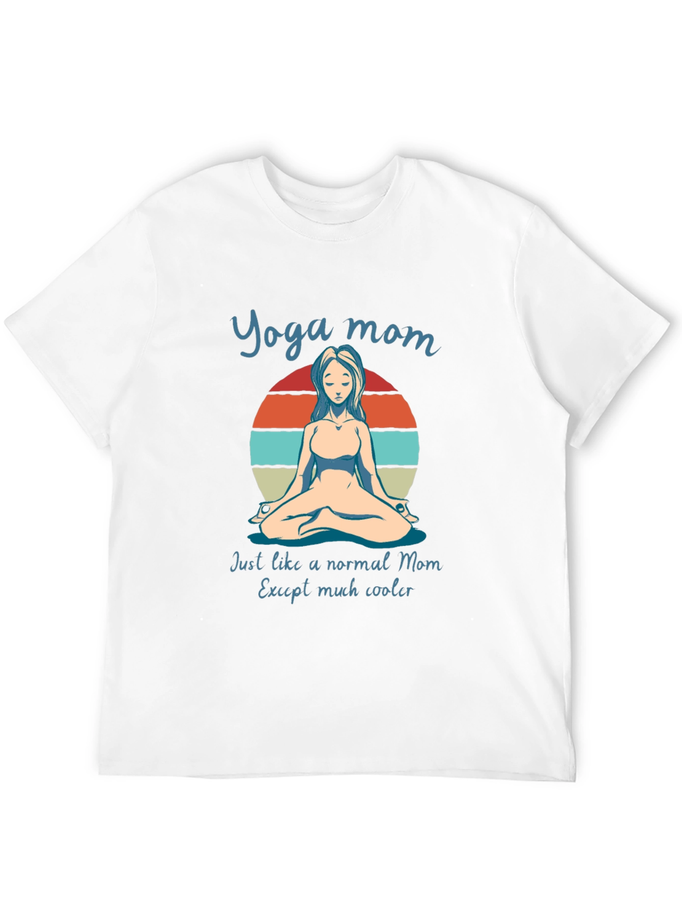 Yoga Mom T-Shirt - Cool Mom Tee
