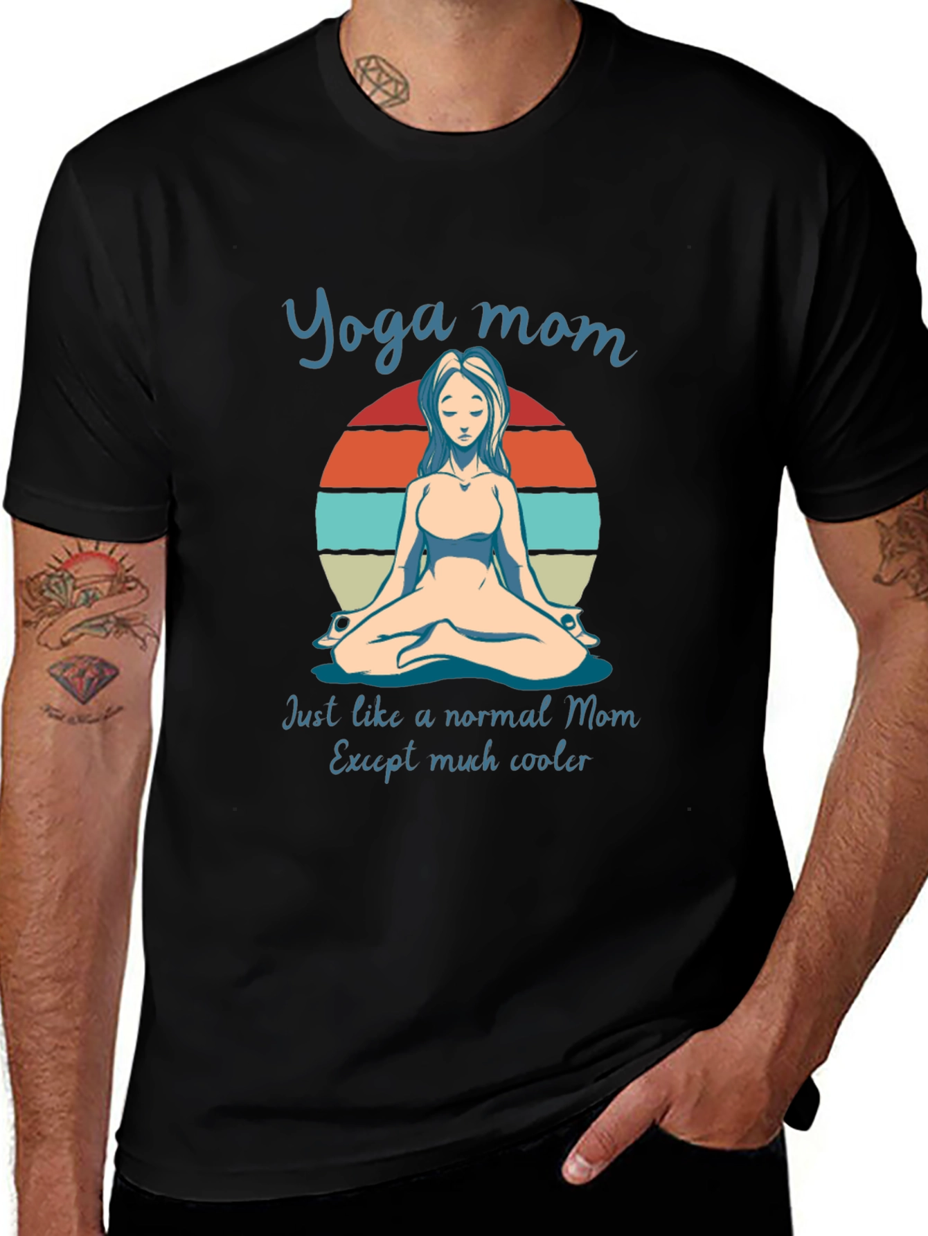 Yoga Mom T-Shirt - Cool Mom Tee