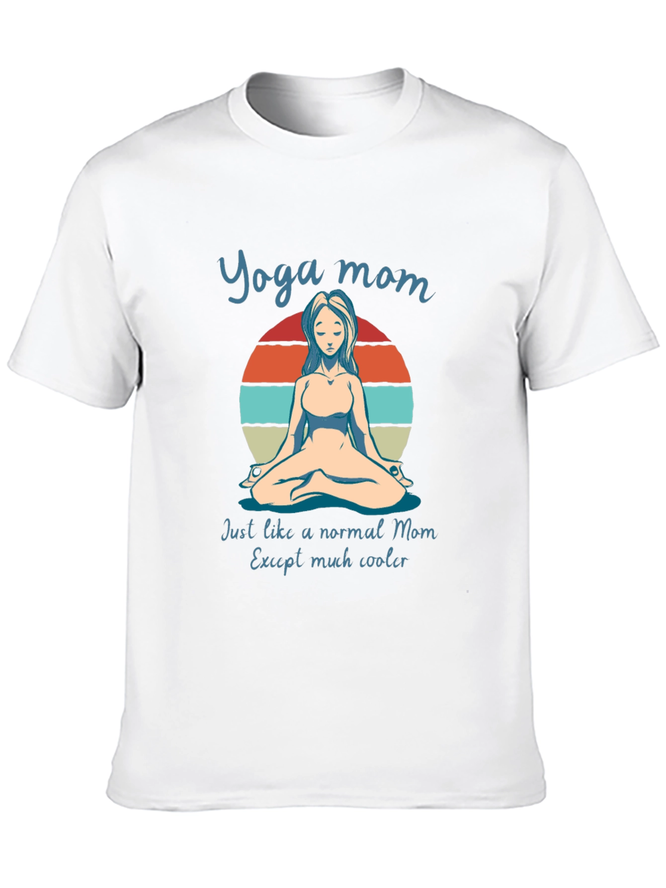 Yoga Mom T-Shirt - Cool Mom Tee