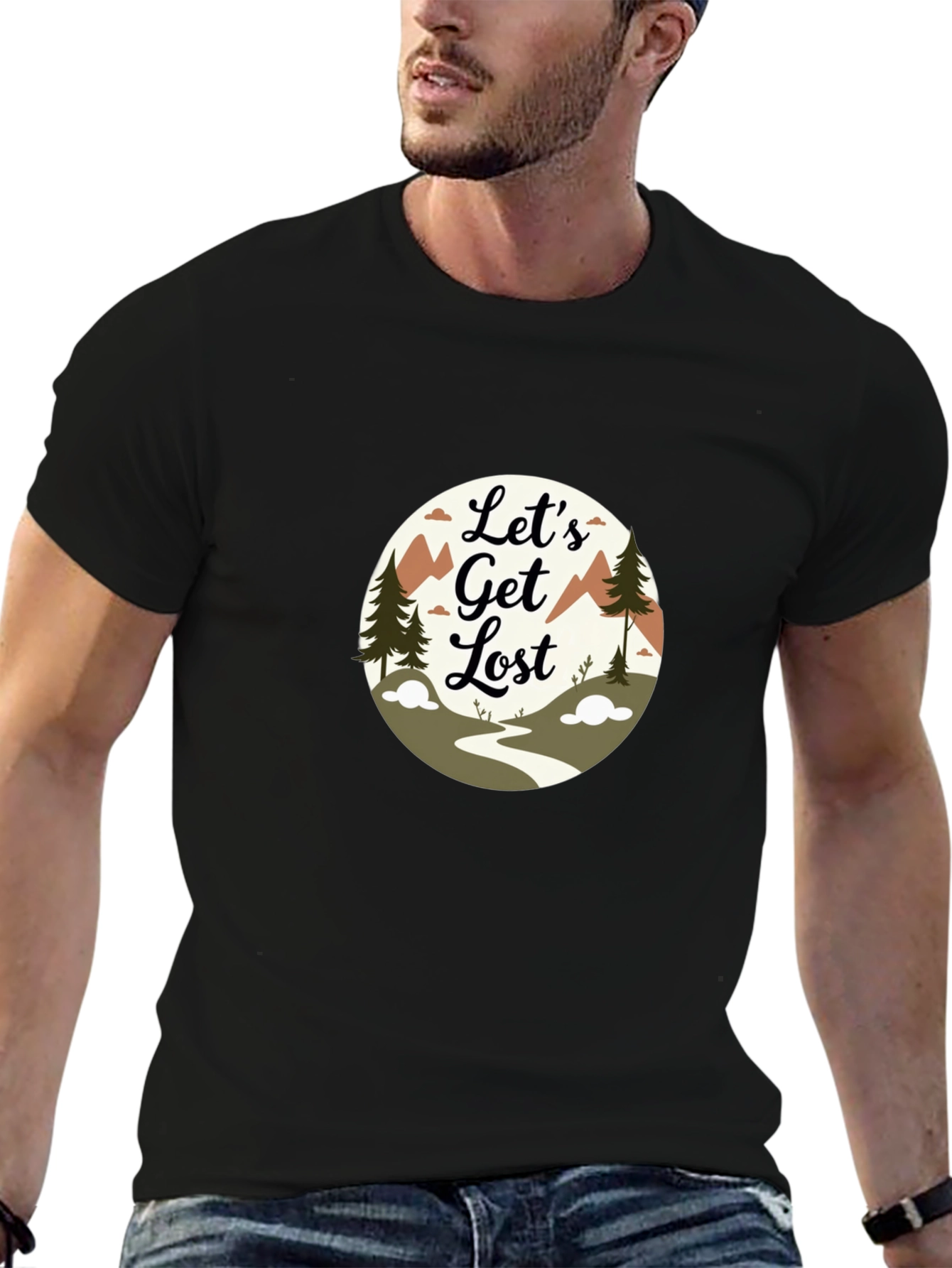 Lets Get Lost Graphic T-Shirt
