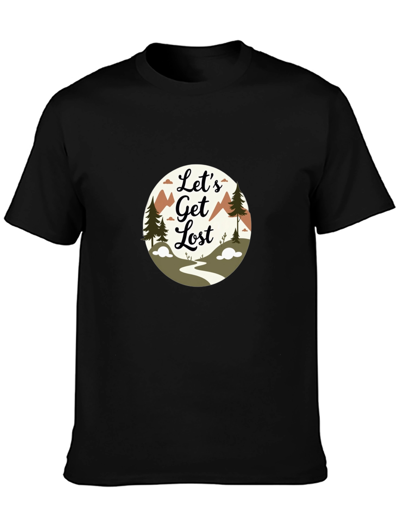 Lets Get Lost Graphic T-Shirt