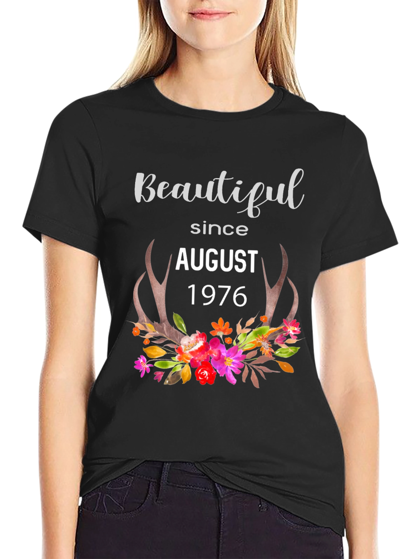 Beautiful Since August 1976 Graphic T-Shirt