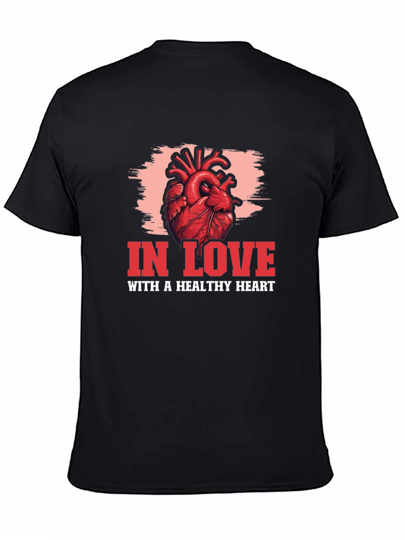 In Love With A Healthy Heart Graphic T-Shirt