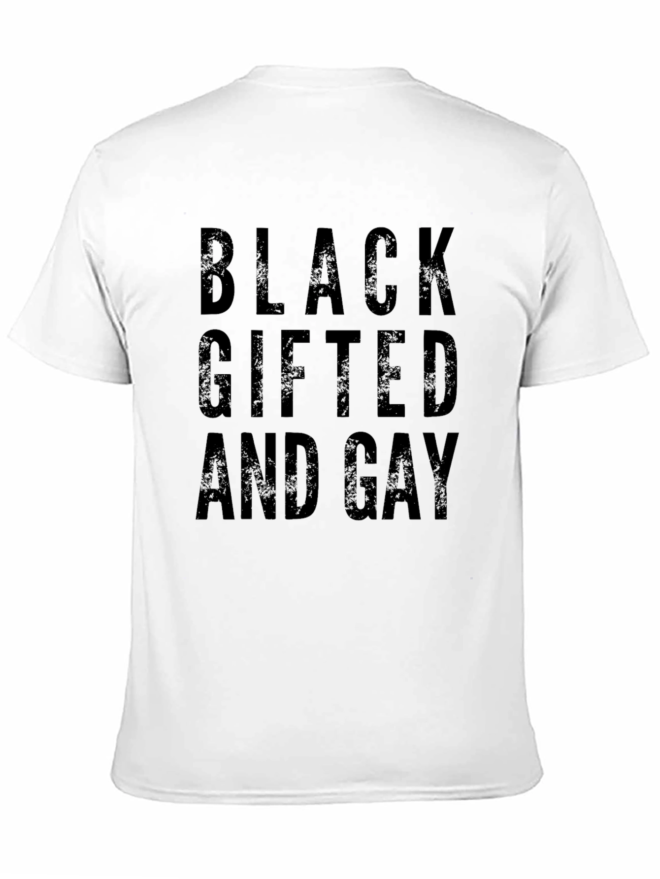 Black Gifted & Gay Graphic T-Shirt
