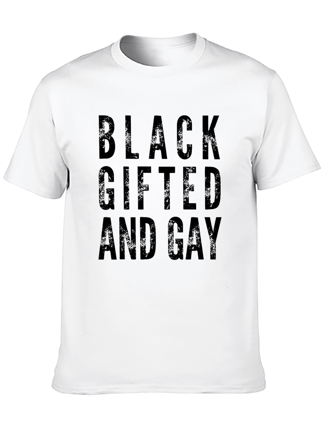 Black Gifted & Gay Graphic T-Shirt