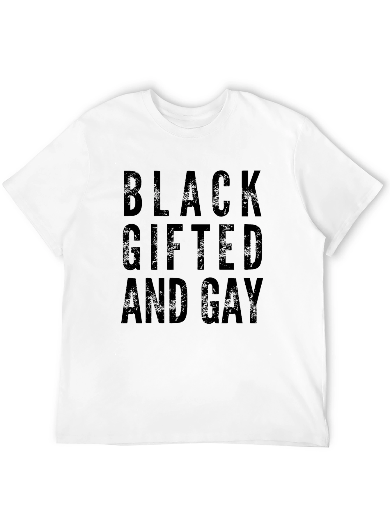 Black Gifted & Gay Graphic T-Shirt