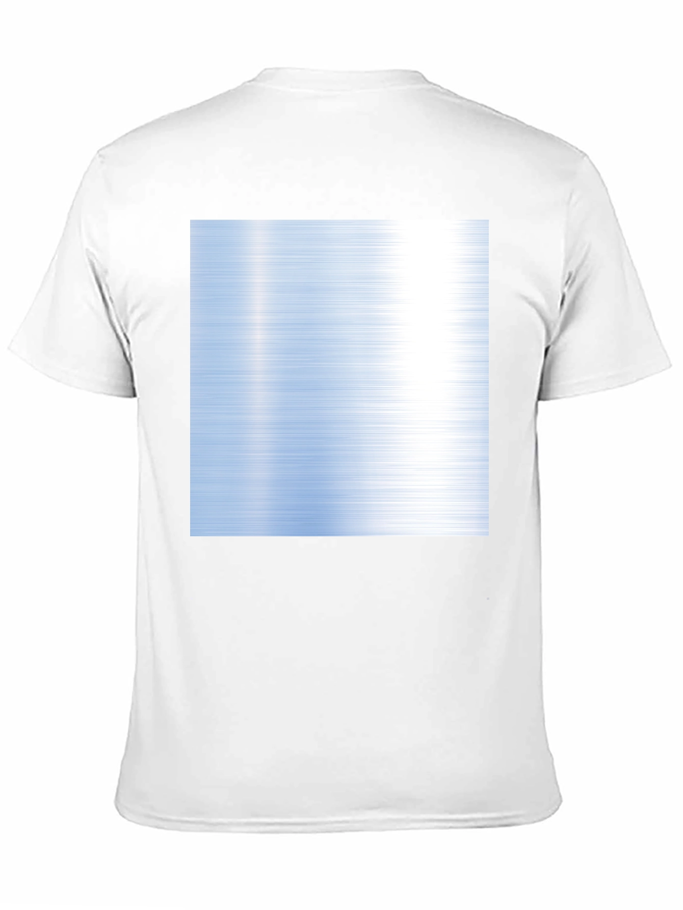 Modern Brushed Steel Graphic Tee - Black