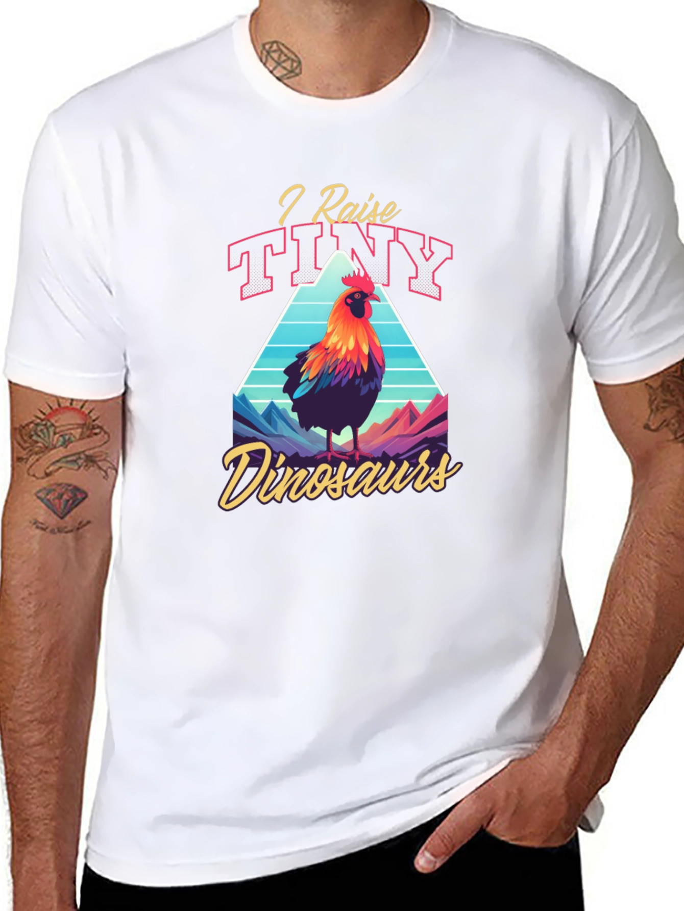 I Raise Tiny Dinosaurs Graphic T-Shirt