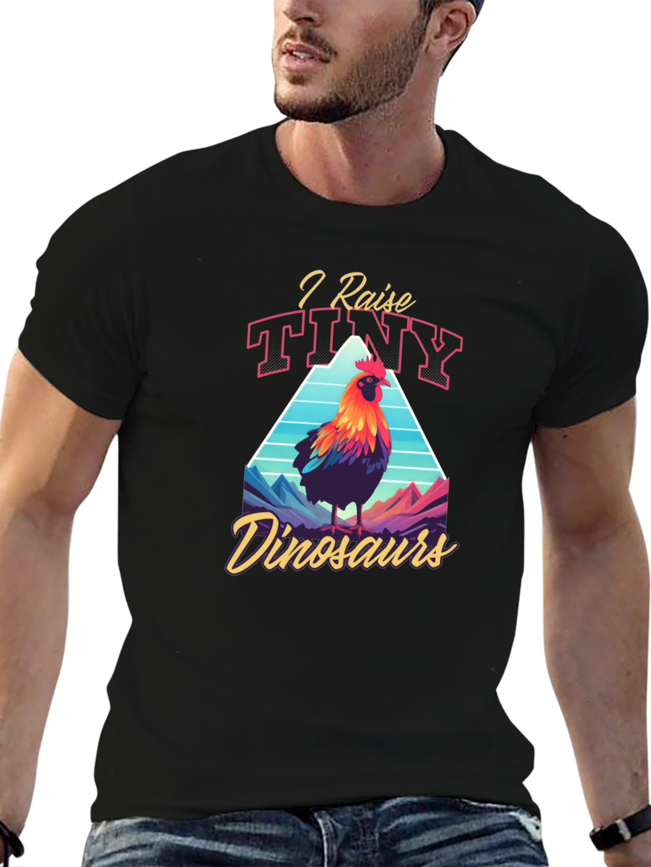 I Raise Tiny Dinosaurs Graphic T-Shirt