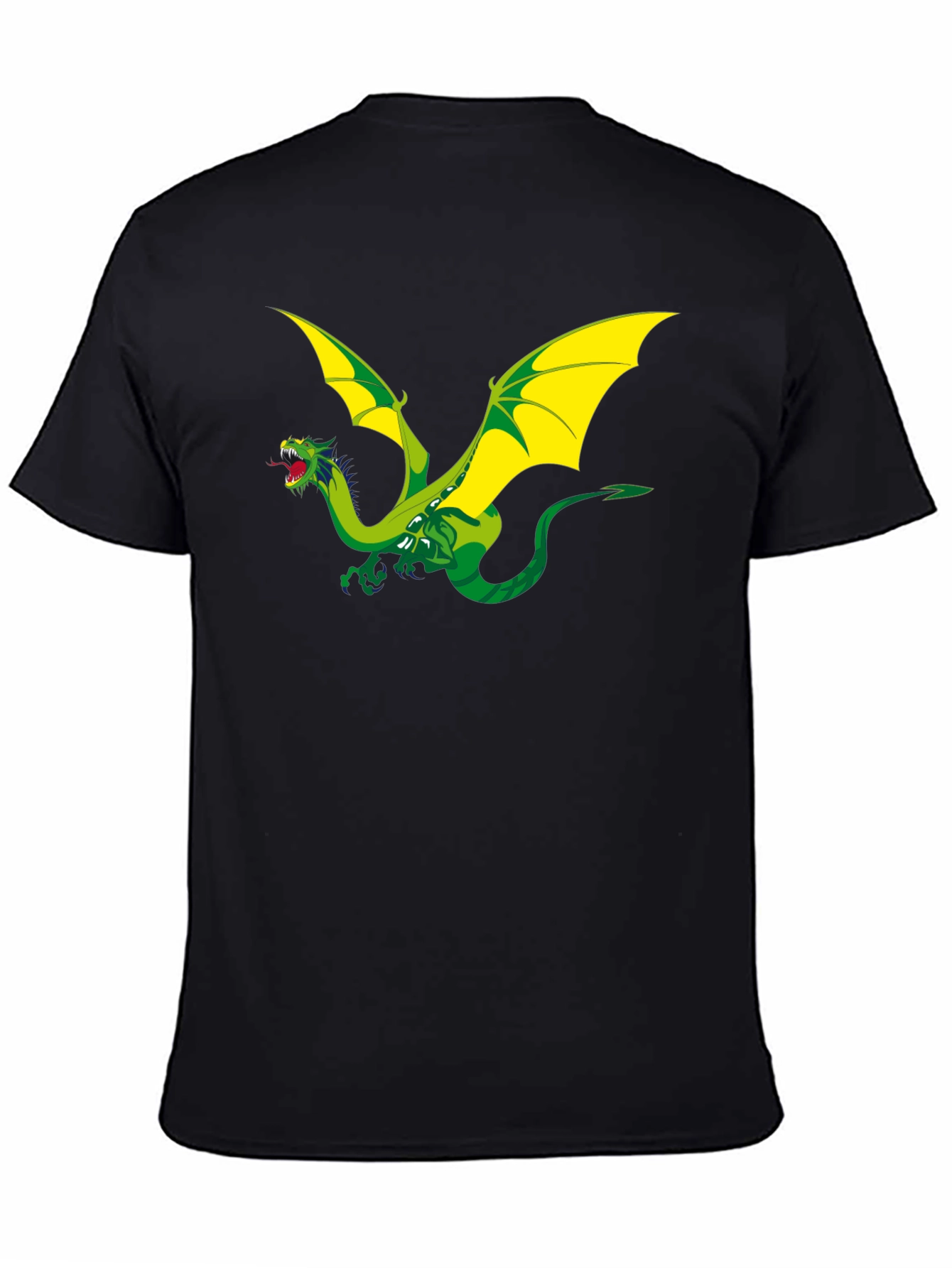Dragon Graphic Black T-Shirt