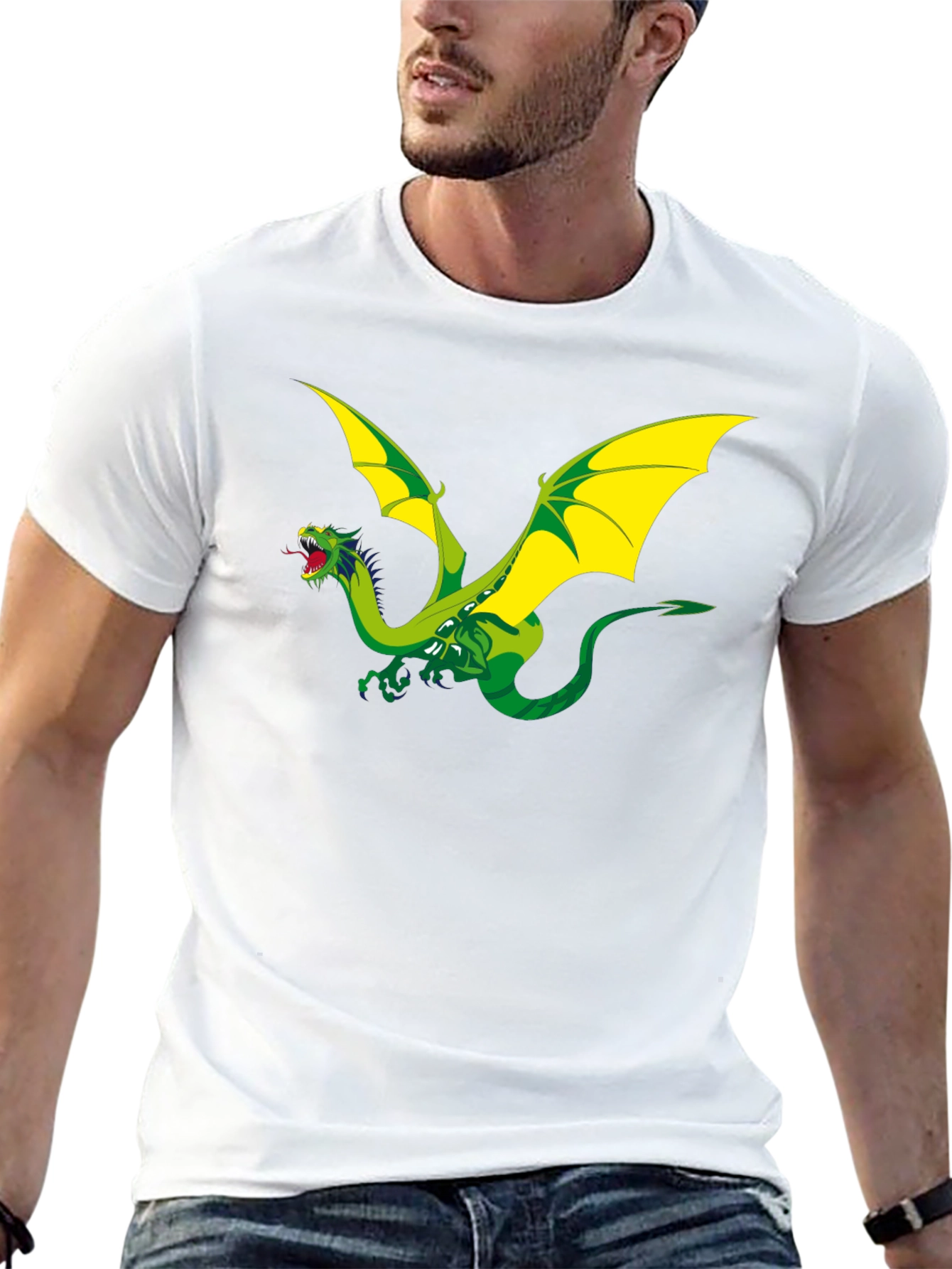 Dragon Graphic Black T-Shirt