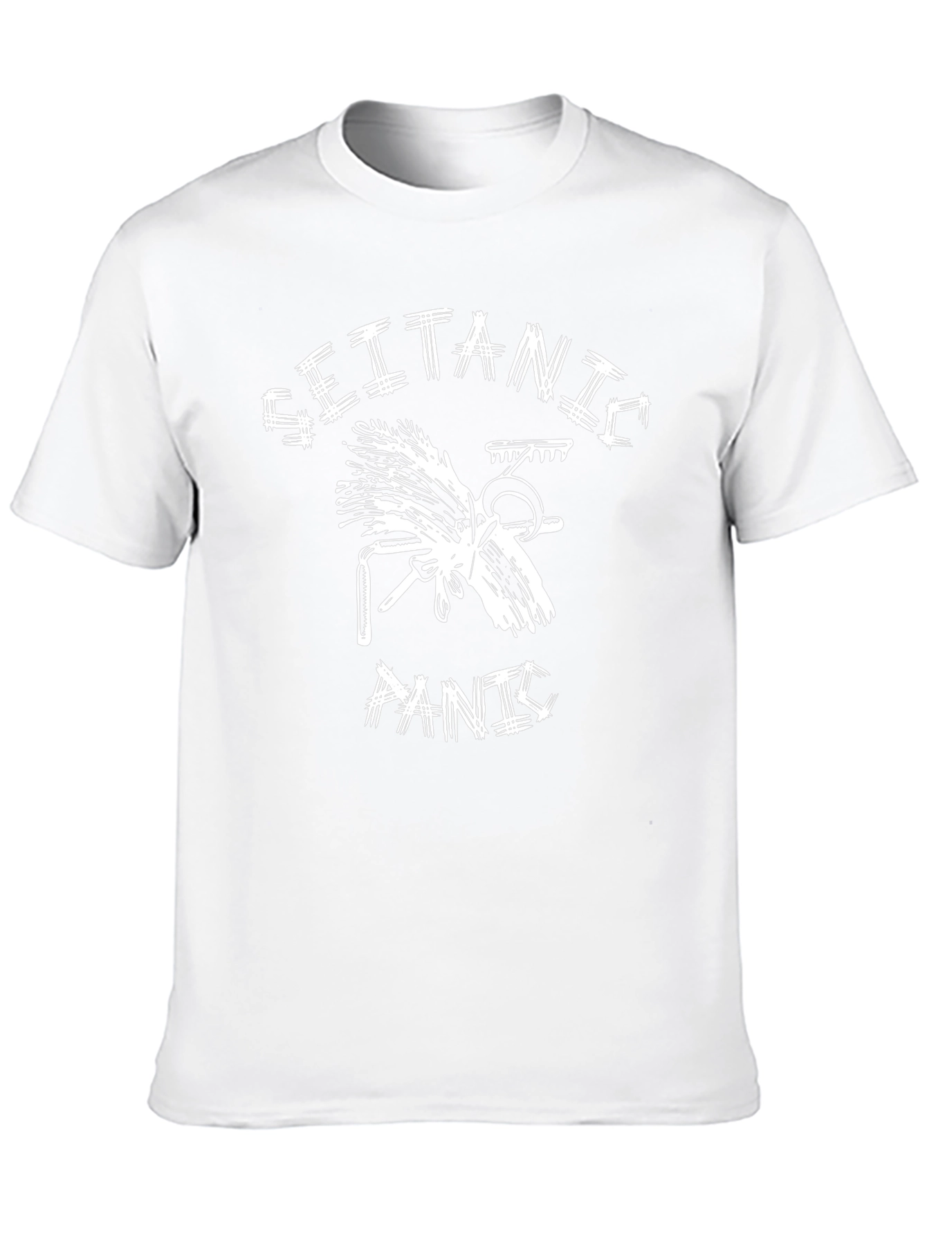Seitanic Panic Graphic Tee - Vegan Humor