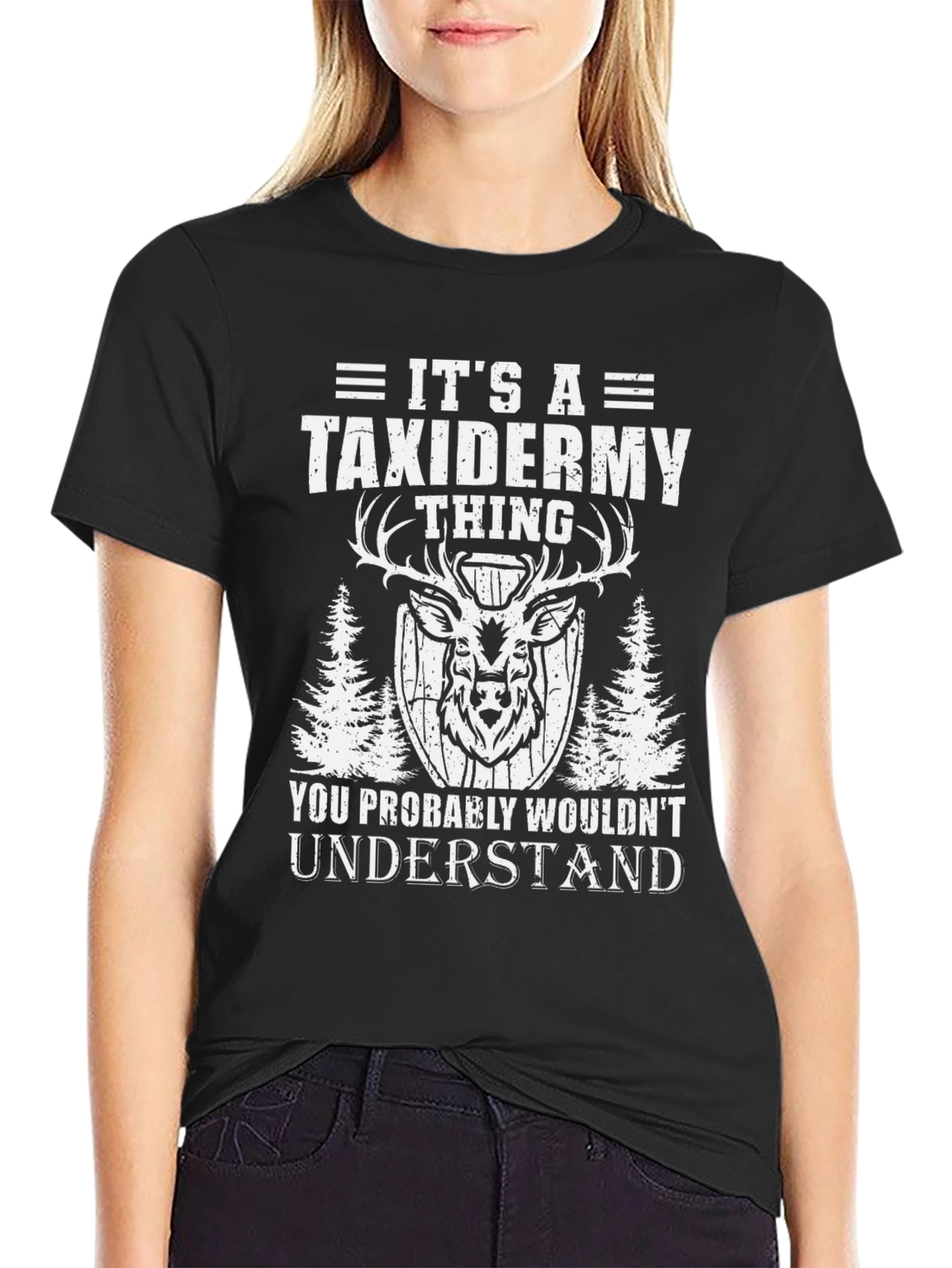 Its A Taxidermy Thing Black T-Shirt