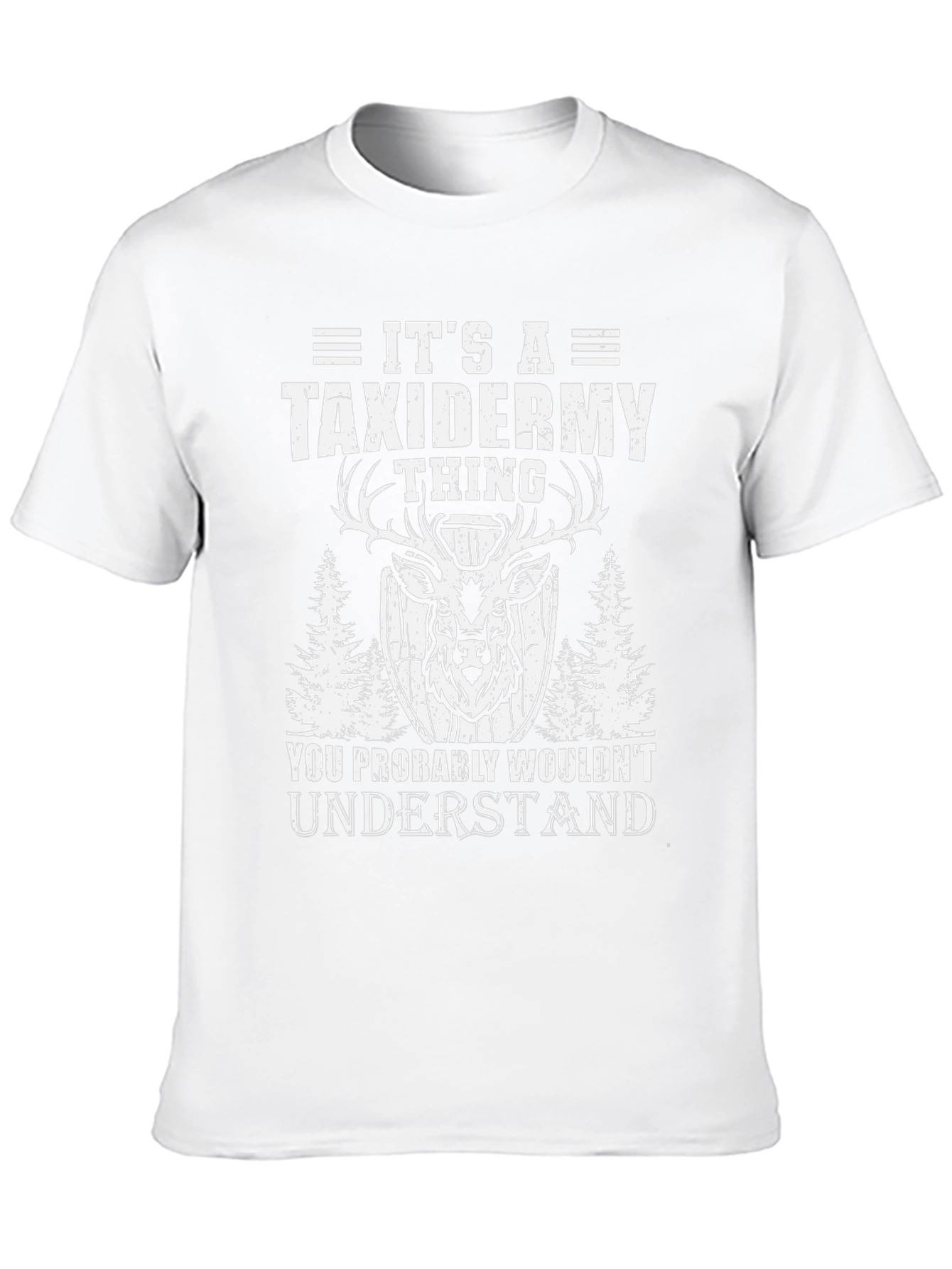 Its A Taxidermy Thing Black T-Shirt