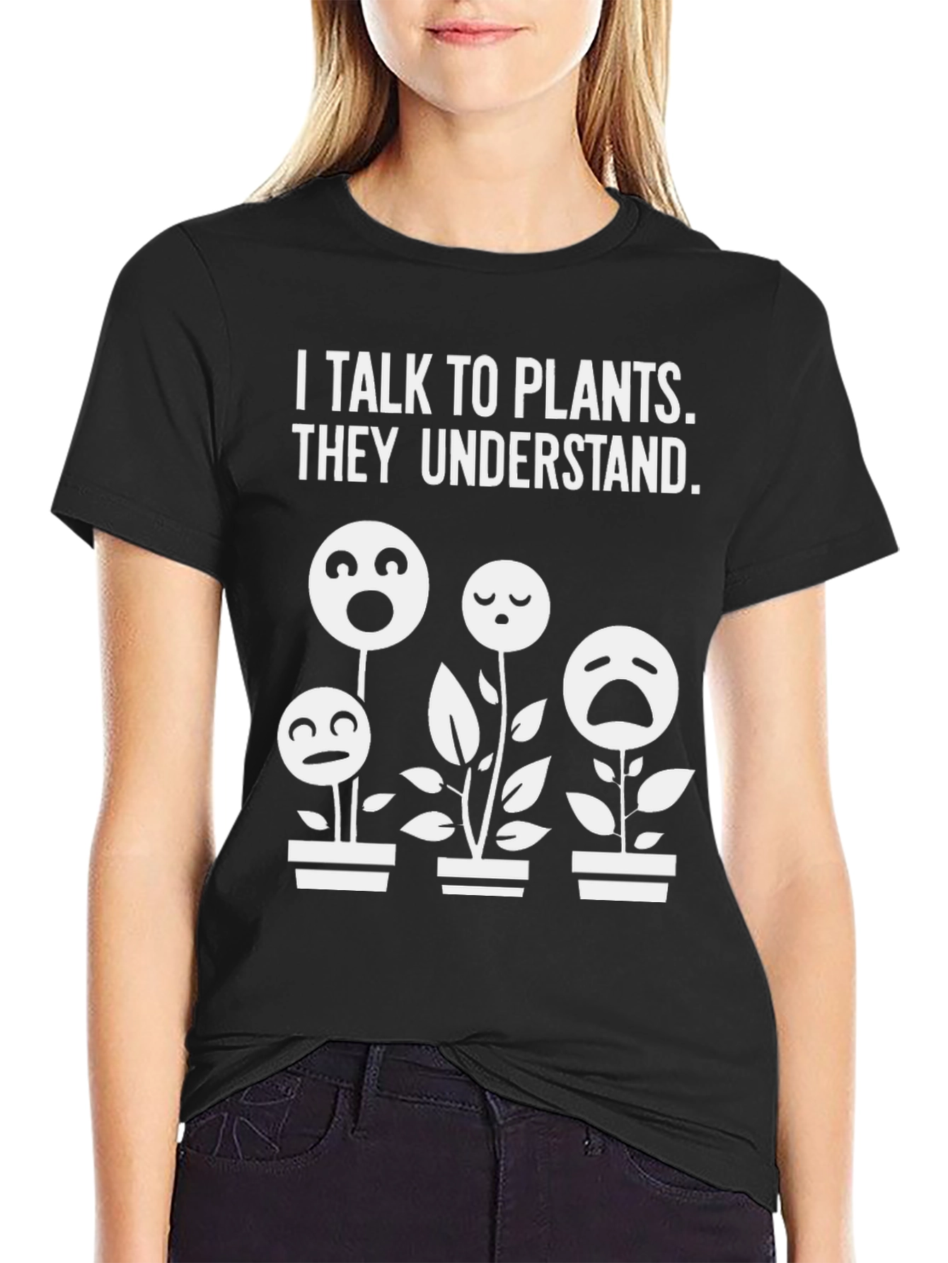 I Talk to Plants T-Shirt - Funny Gardening Shirt