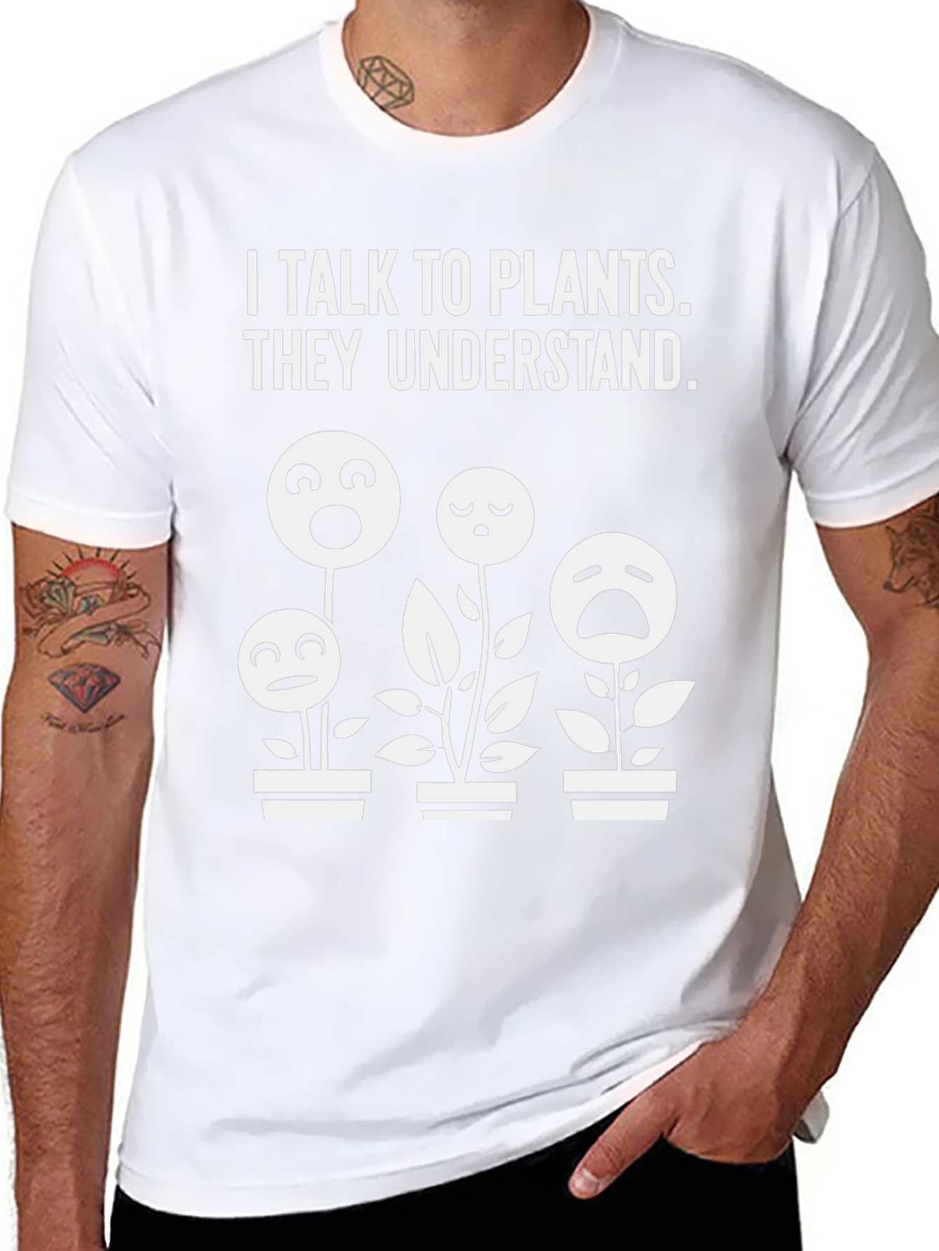 I Talk to Plants T-Shirt - Funny Gardening Shirt