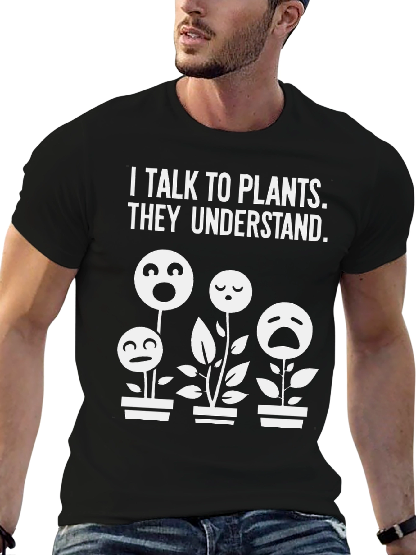 I Talk to Plants T-Shirt - Funny Gardening Shirt
