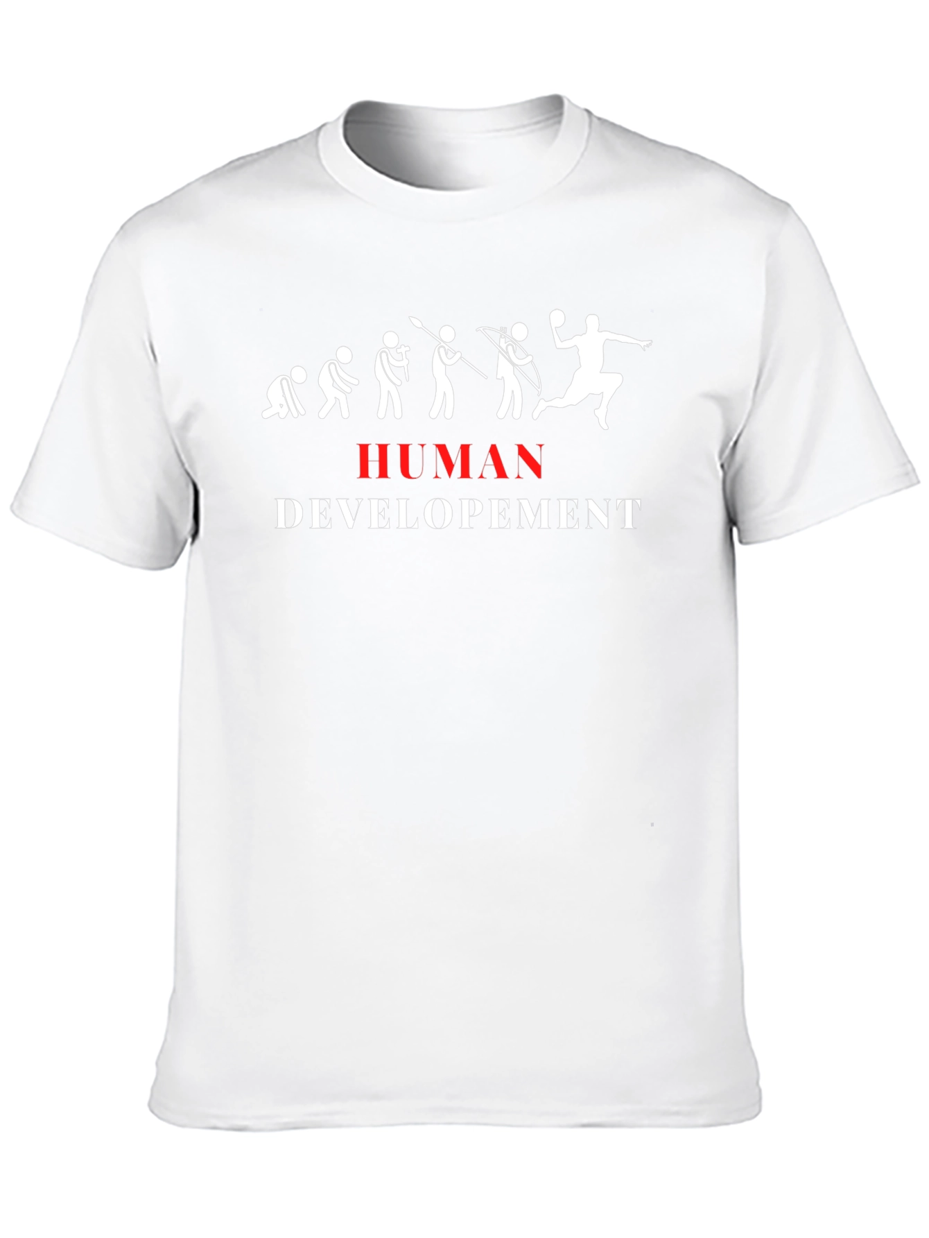 Human Development Evolution Funny T-Shirt