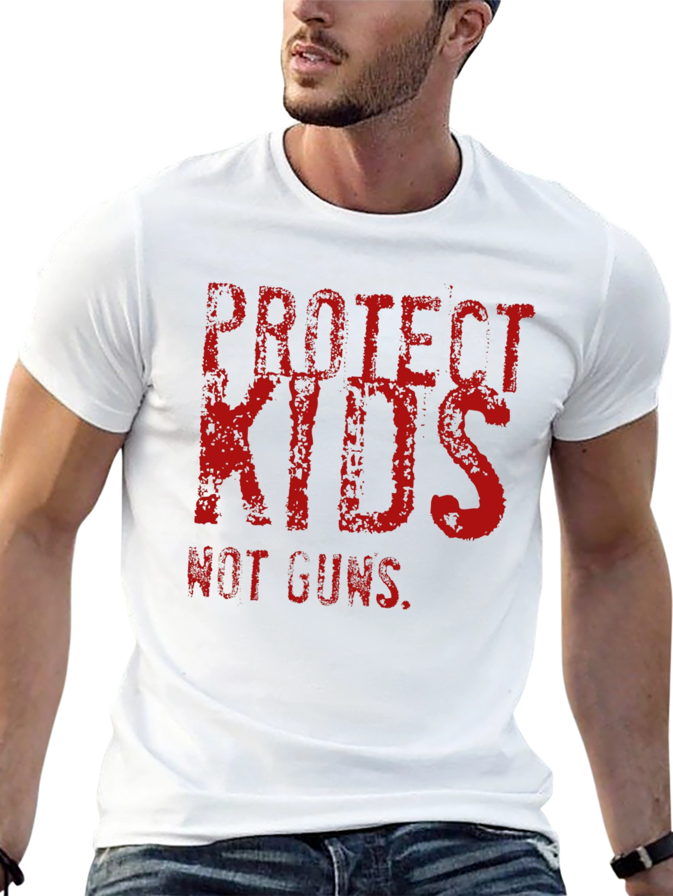 Protect Kids Not Guns Graphic Tee