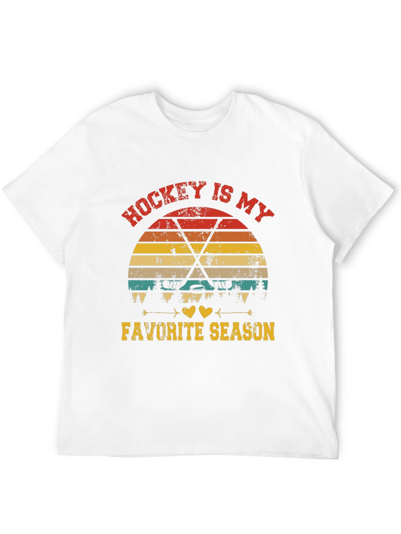 Hockey Is My Favorite Season Graphic T-Shirt