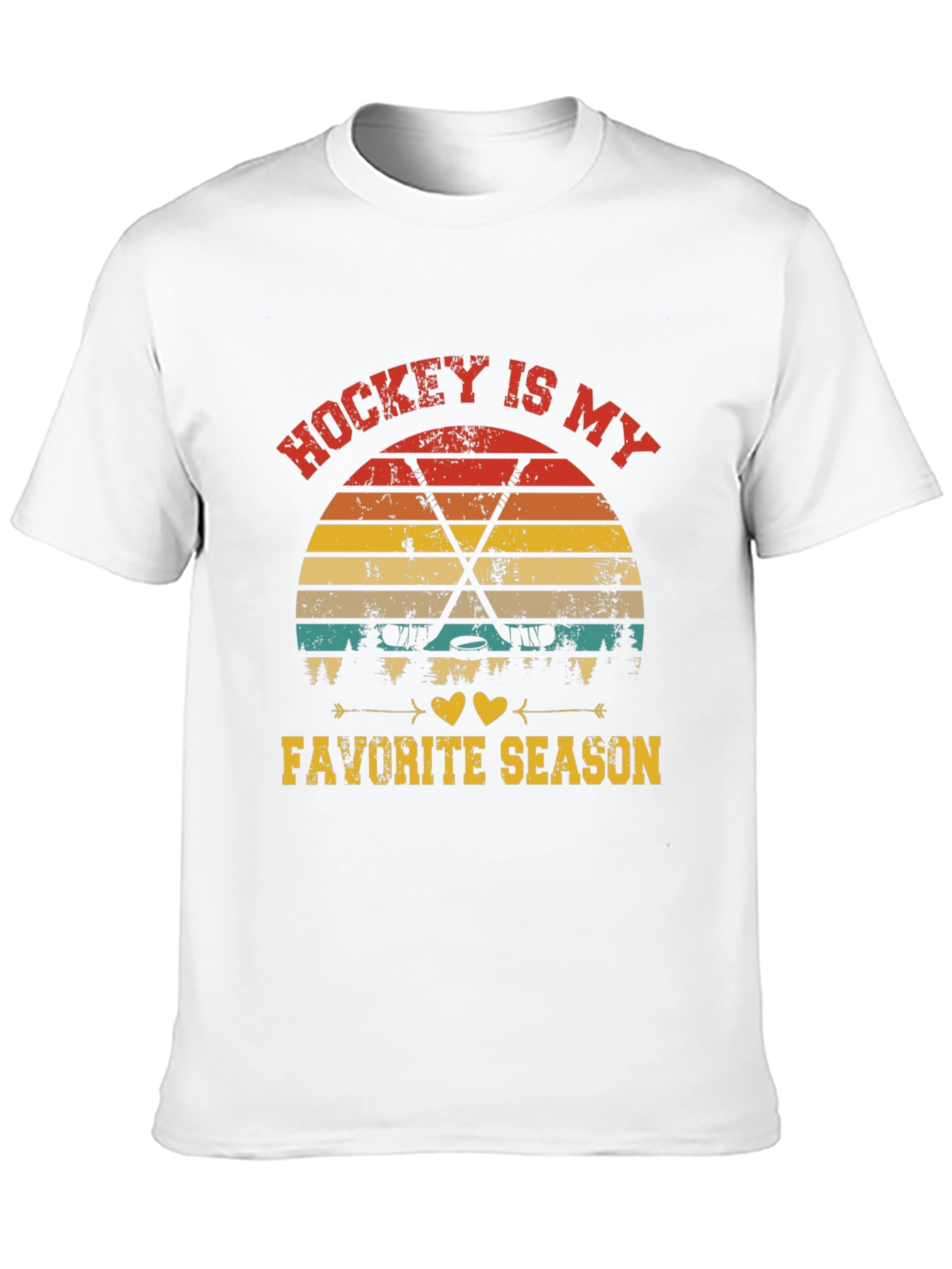 Hockey Is My Favorite Season Graphic T-Shirt