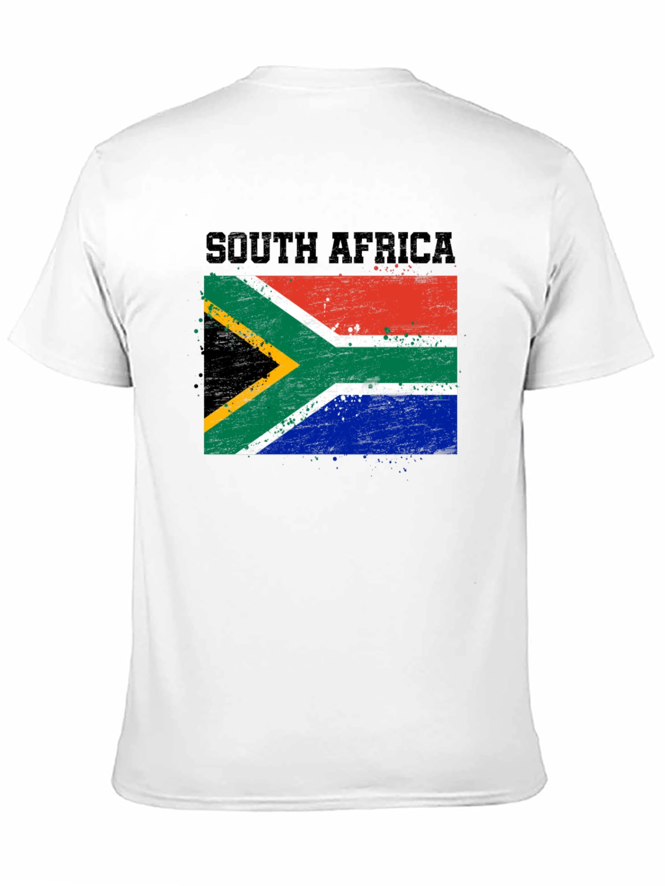 South Africa Flag T-Shirt - Distressed Graphic Tee