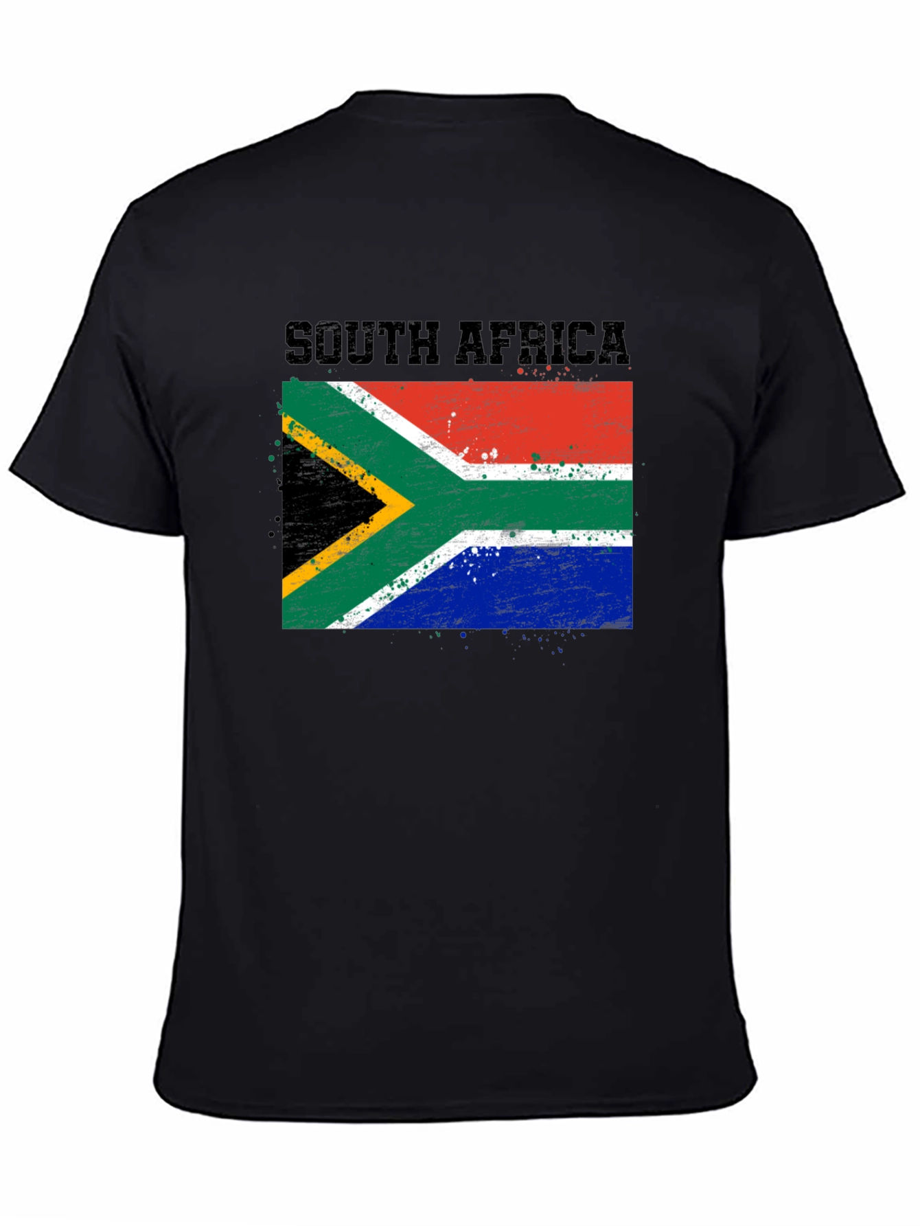 South Africa Flag T-Shirt - Distressed Graphic Tee