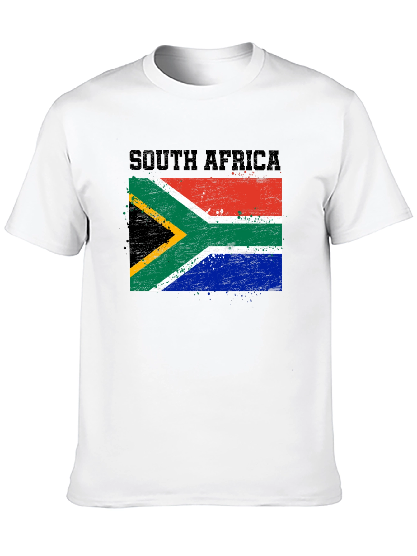 South Africa Flag T-Shirt - Distressed Graphic Tee