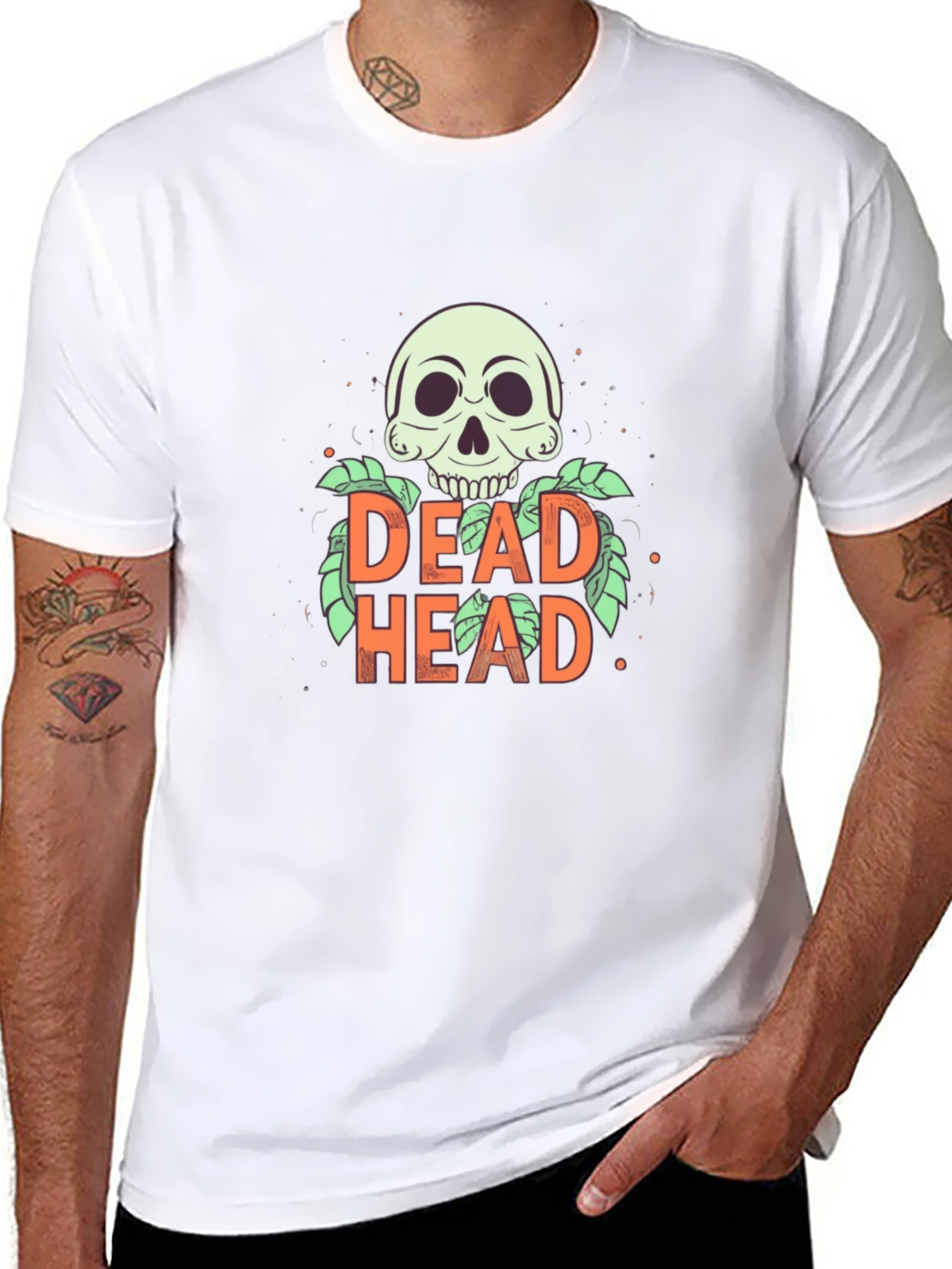 Dead Head Graphic T-Shirt - Black