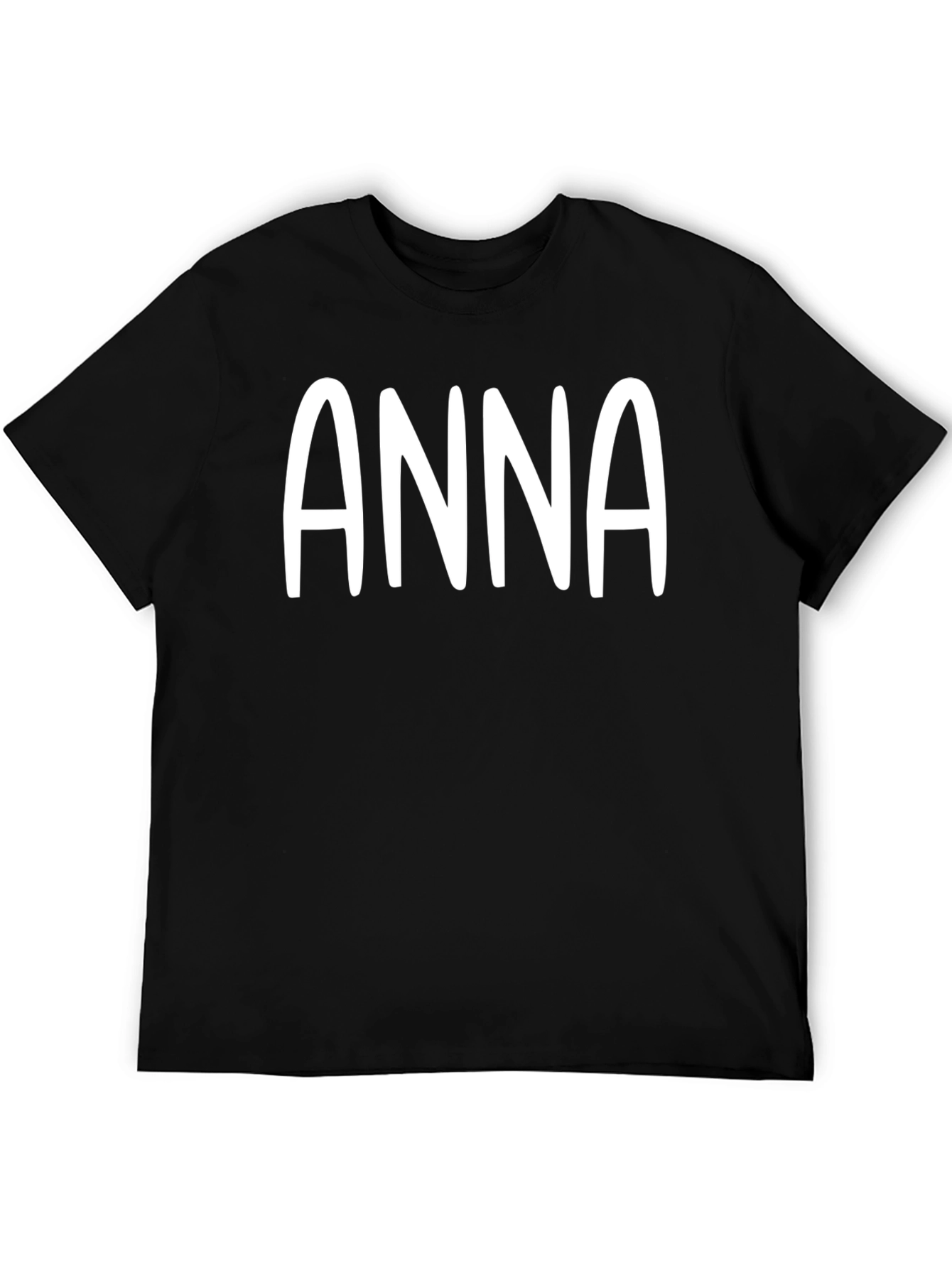 Personalized ANNA Black T-Shirt