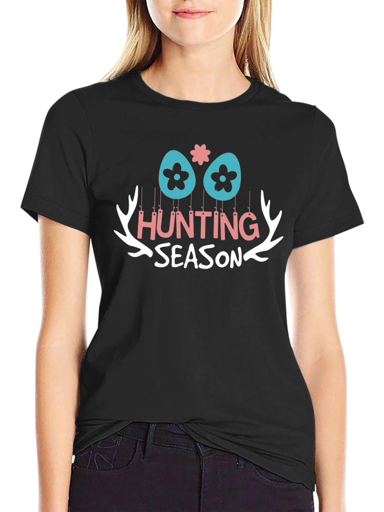 Hunting Season Easter Egg Graphic Tee