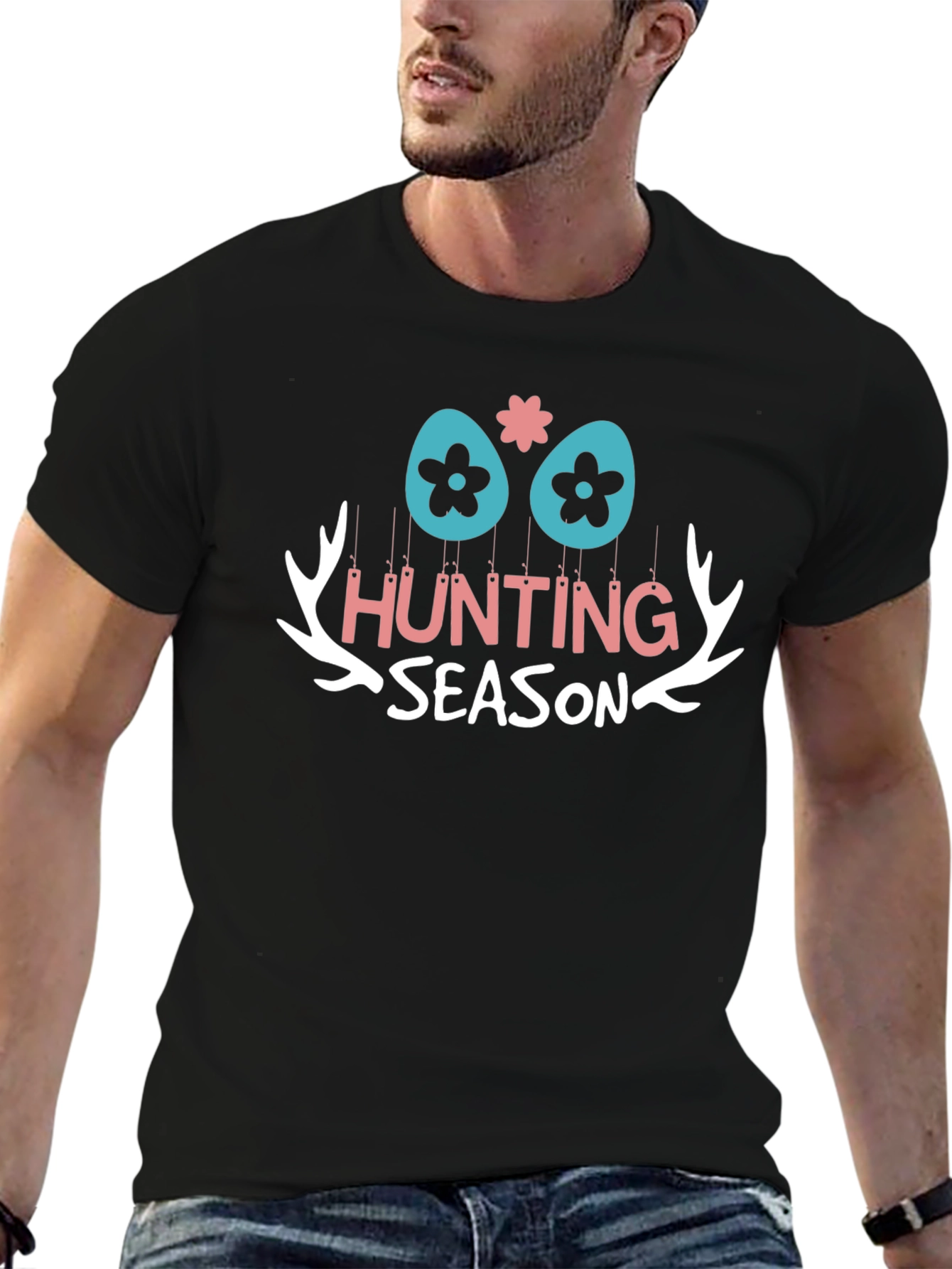 Hunting Season Easter Egg Graphic Tee