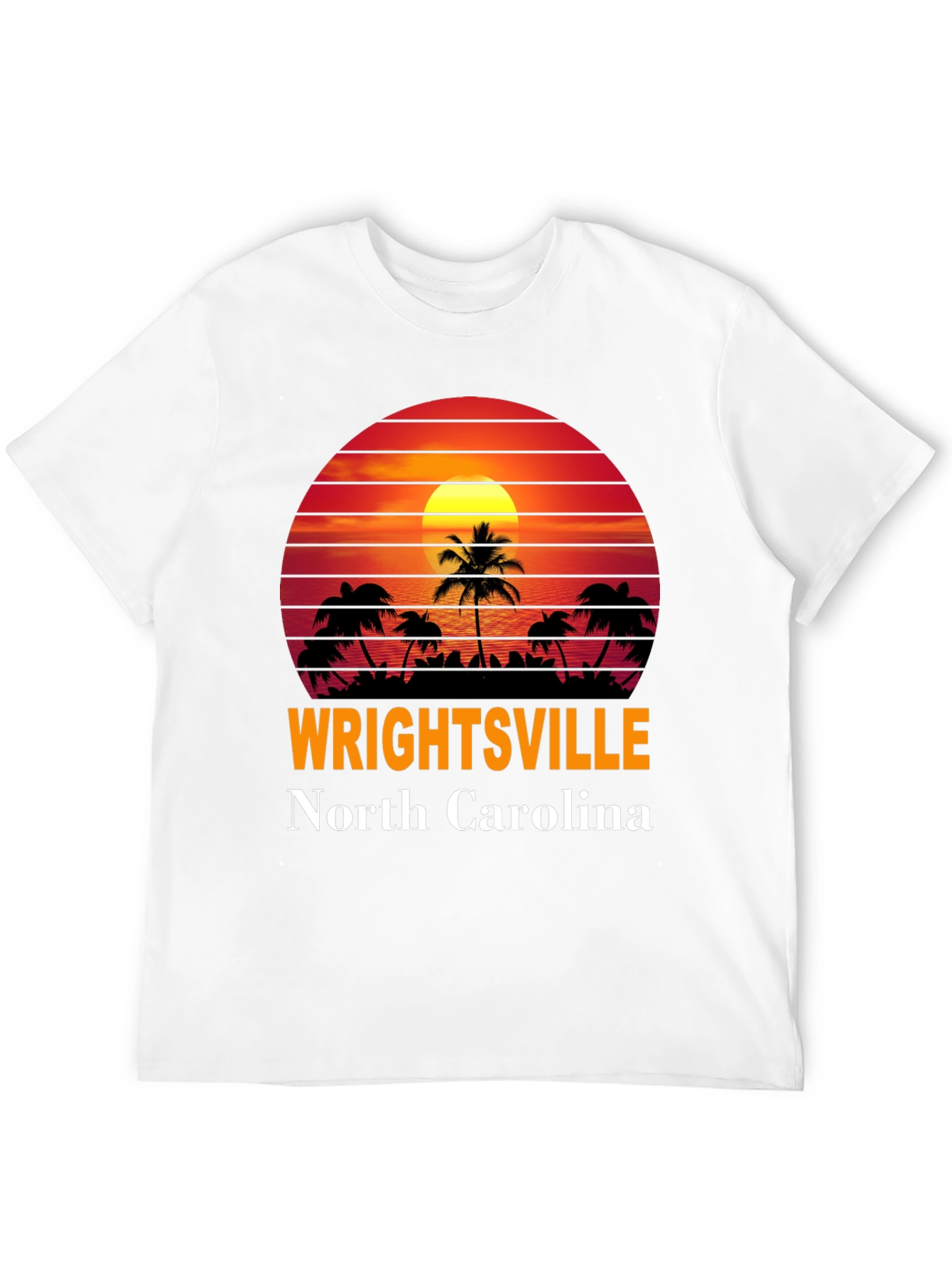 Wrightsville Beach Sunset Graphic Tee