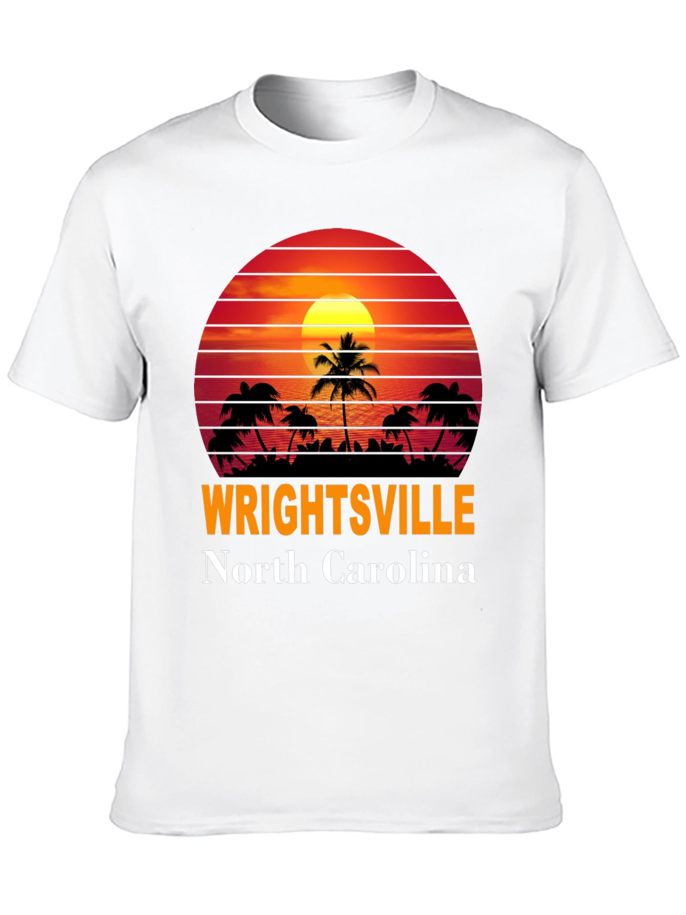 Wrightsville Beach Sunset Graphic Tee