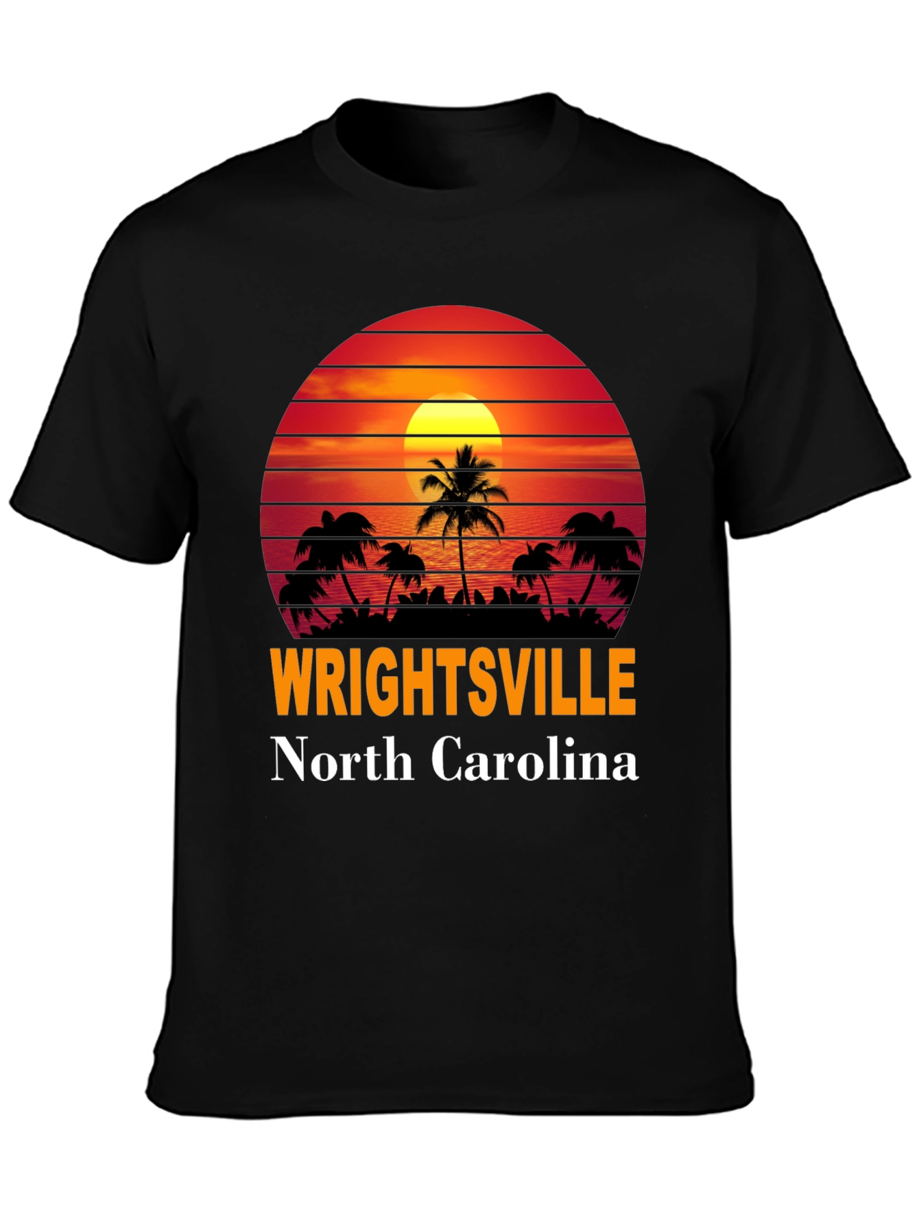 Wrightsville Beach Sunset Graphic Tee