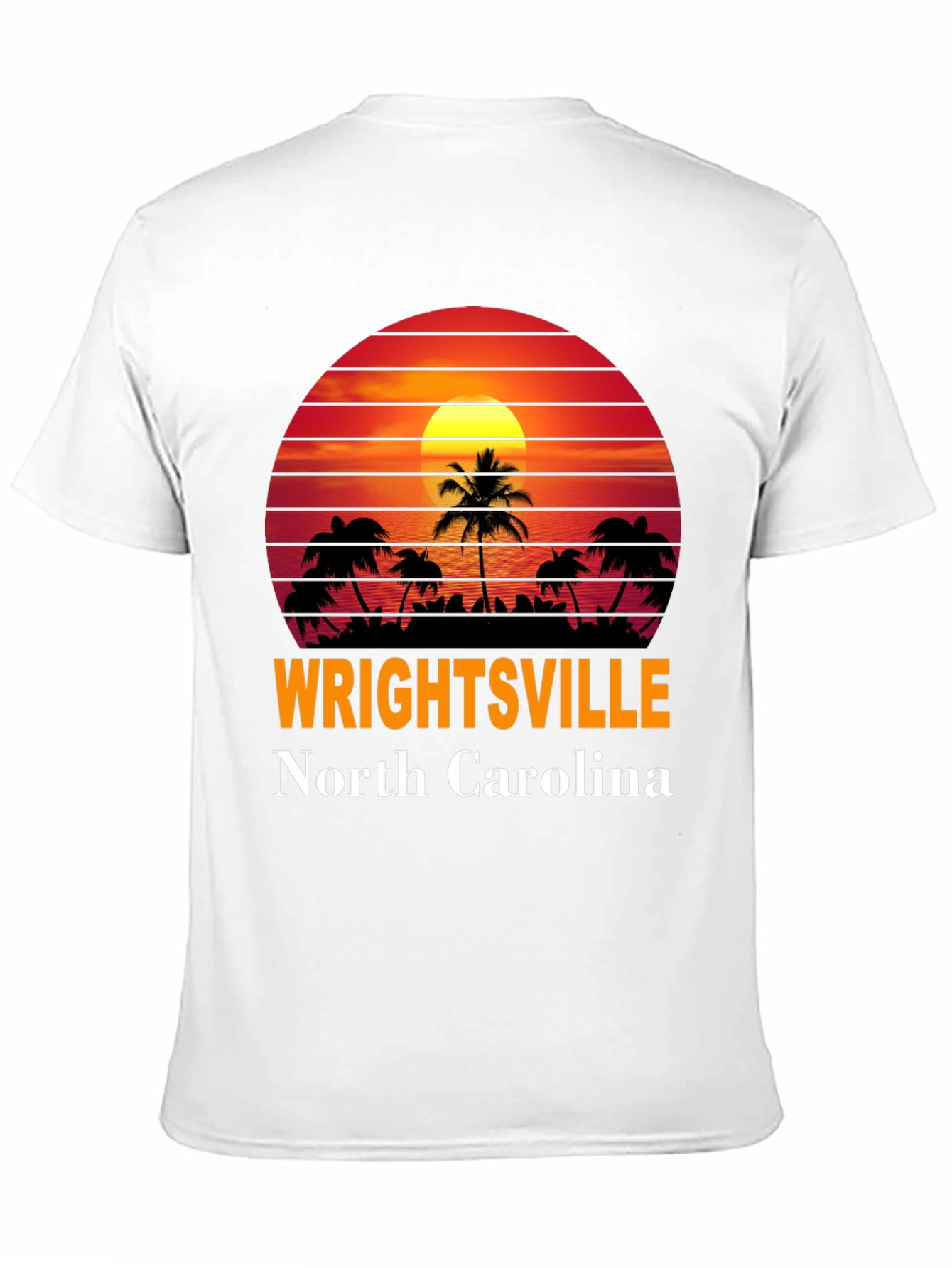 Wrightsville Beach Sunset Graphic Tee