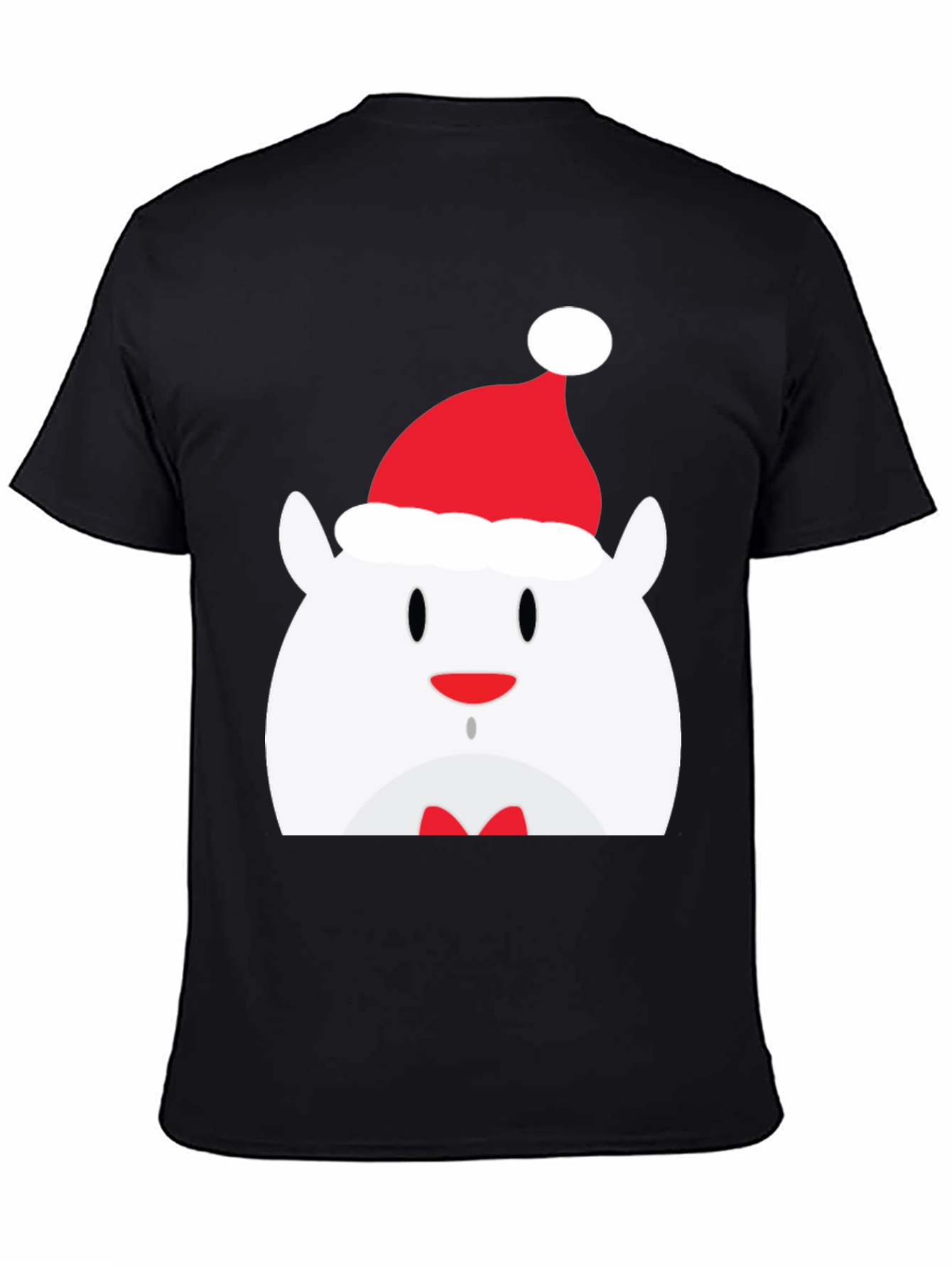 Festive Bear Graphic Tee - Holiday Cheer