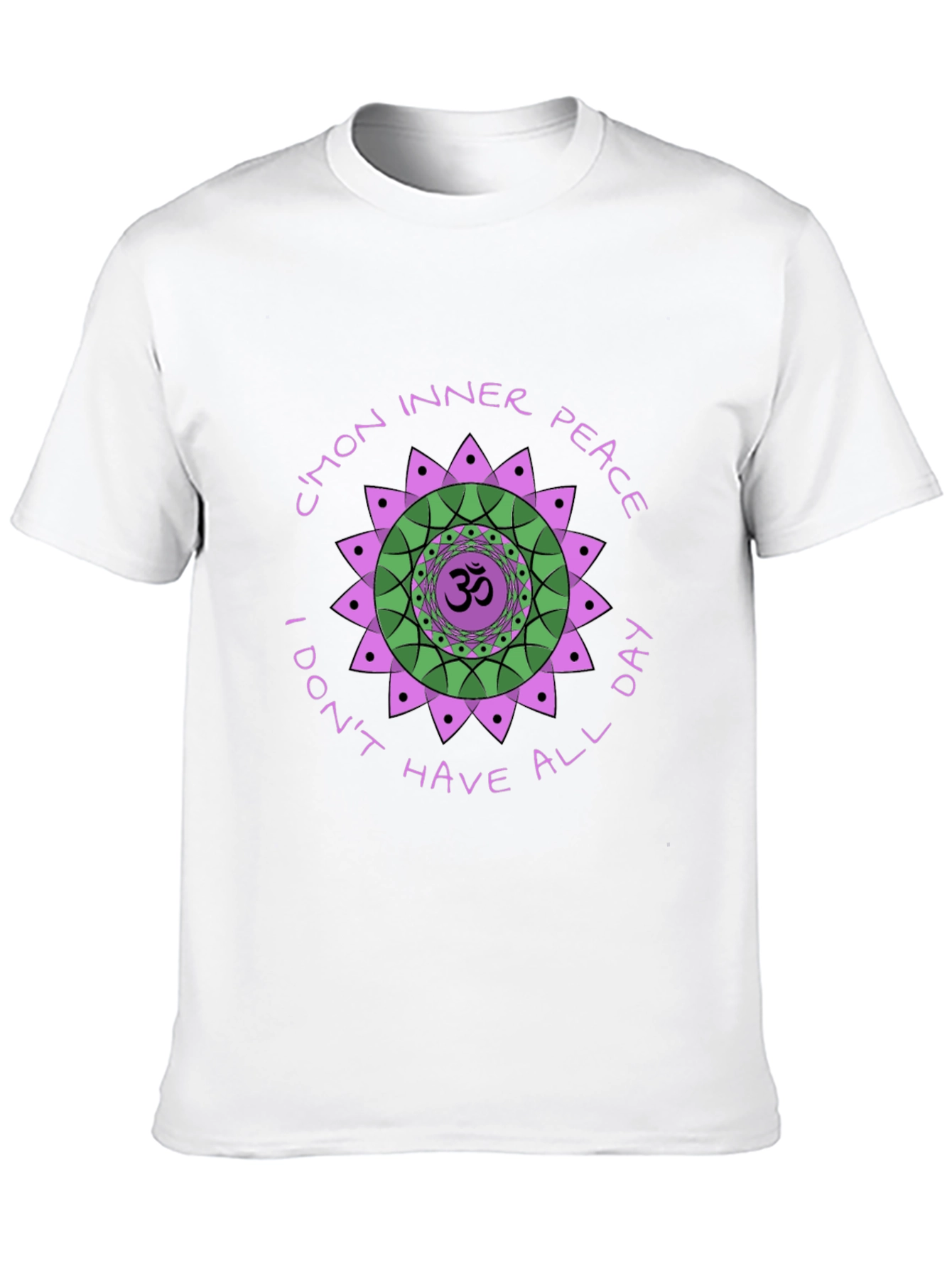 Inner Peace Graphic Tee - Black T-Shirt